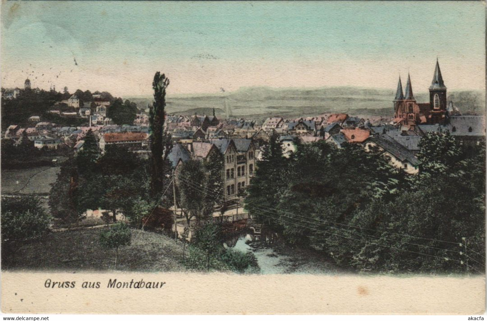 CPA AK Montabaur - Totalansicht GERMANY (1069193) - Montabaur