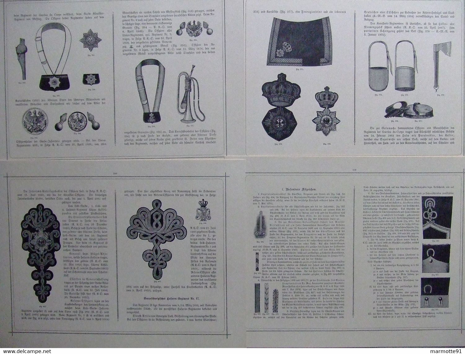 DAS DEUTSCHE REICHSHERR ARMEE ALLEMANDE UNIFORME 1900 KAISER GUILLAUME II PRUSSE - Duits