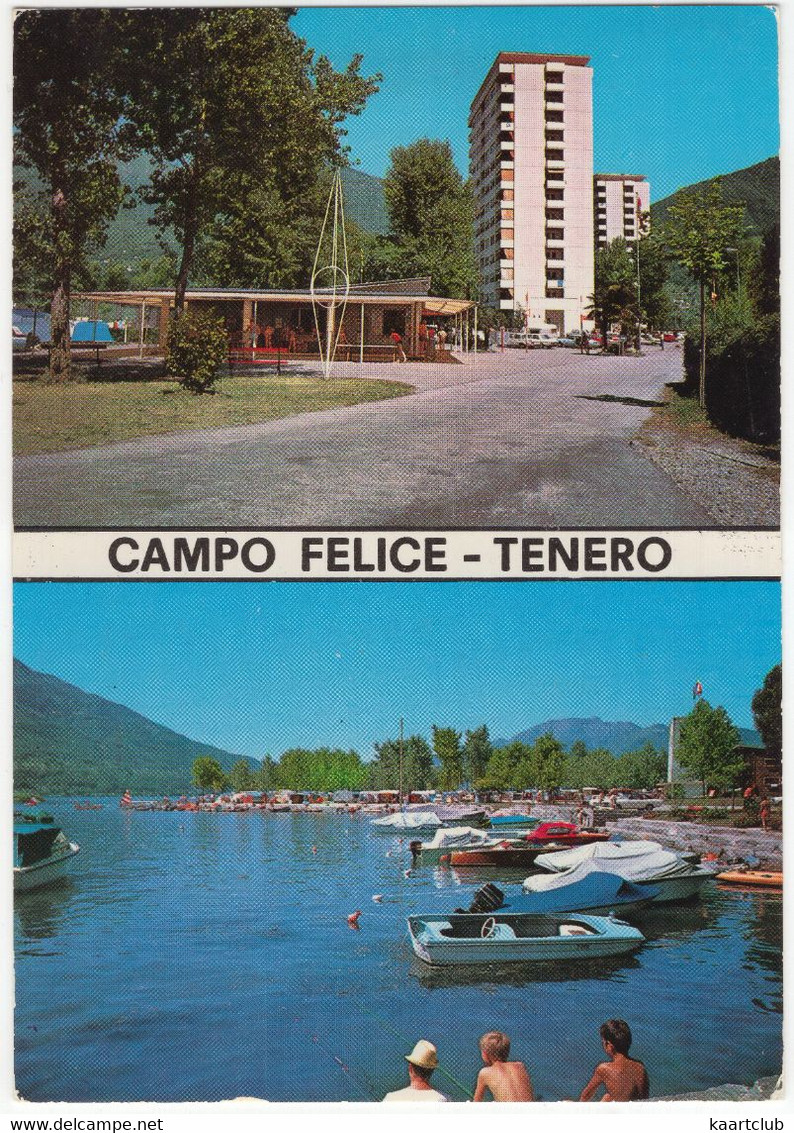 Campo 'Felice' - Camping - Tenero - Lago Maggiore - (Ticino, CH.) - Tenero-Contra