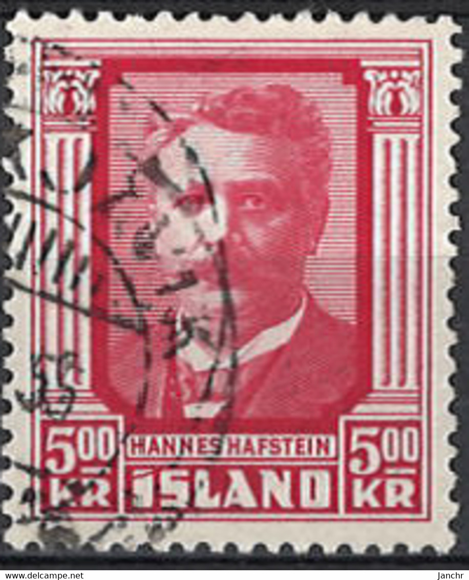 Iceland Island 1954. Mi.Nr. 295, Used O - Usados