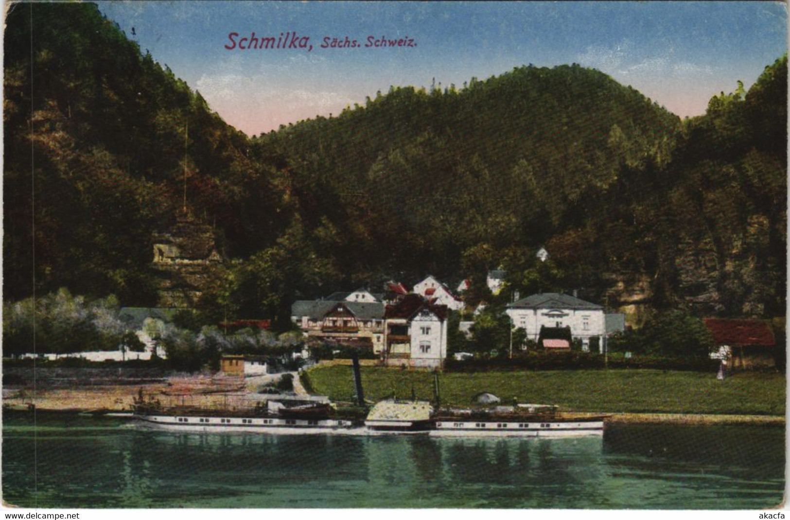 CPA AK Schmilka - Ansicht - View GERMANY (1080103) - Schmilka