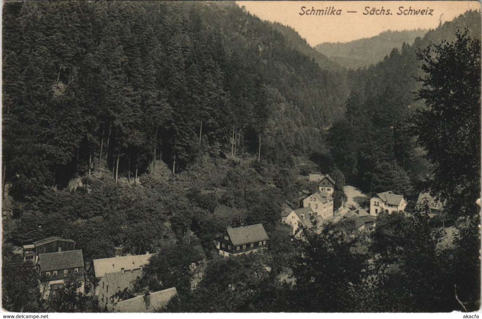 CPA AK Schmilka - Ansicht - View GERMANY (1080120) - Schmilka