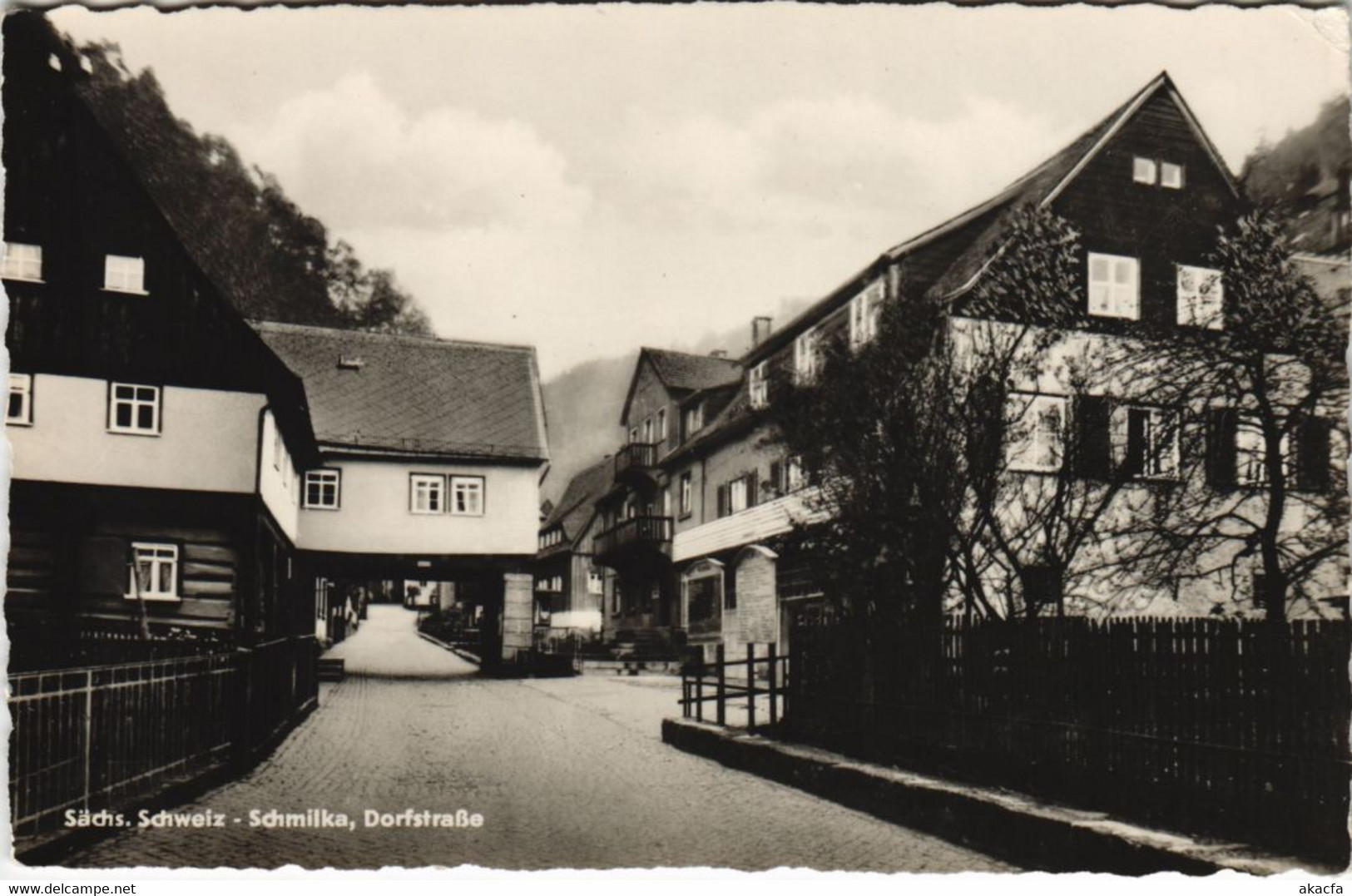 CPA AK Schmilka - Dorfstrasse GERMANY (1080135) - Schmilka