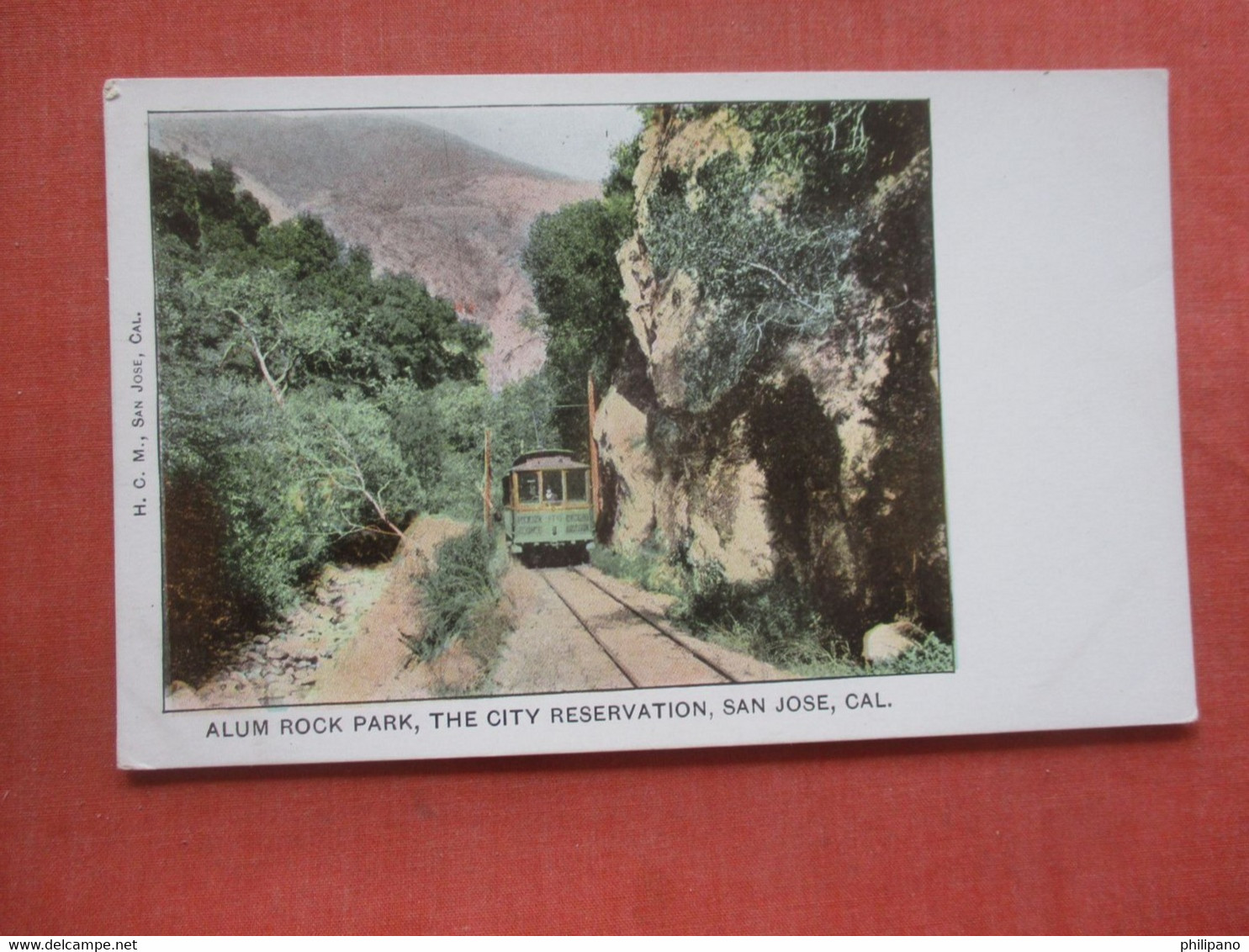 Trolley   Alum Rock Park  The City Reservation  San Jose  California      Ref 4581 - San Jose