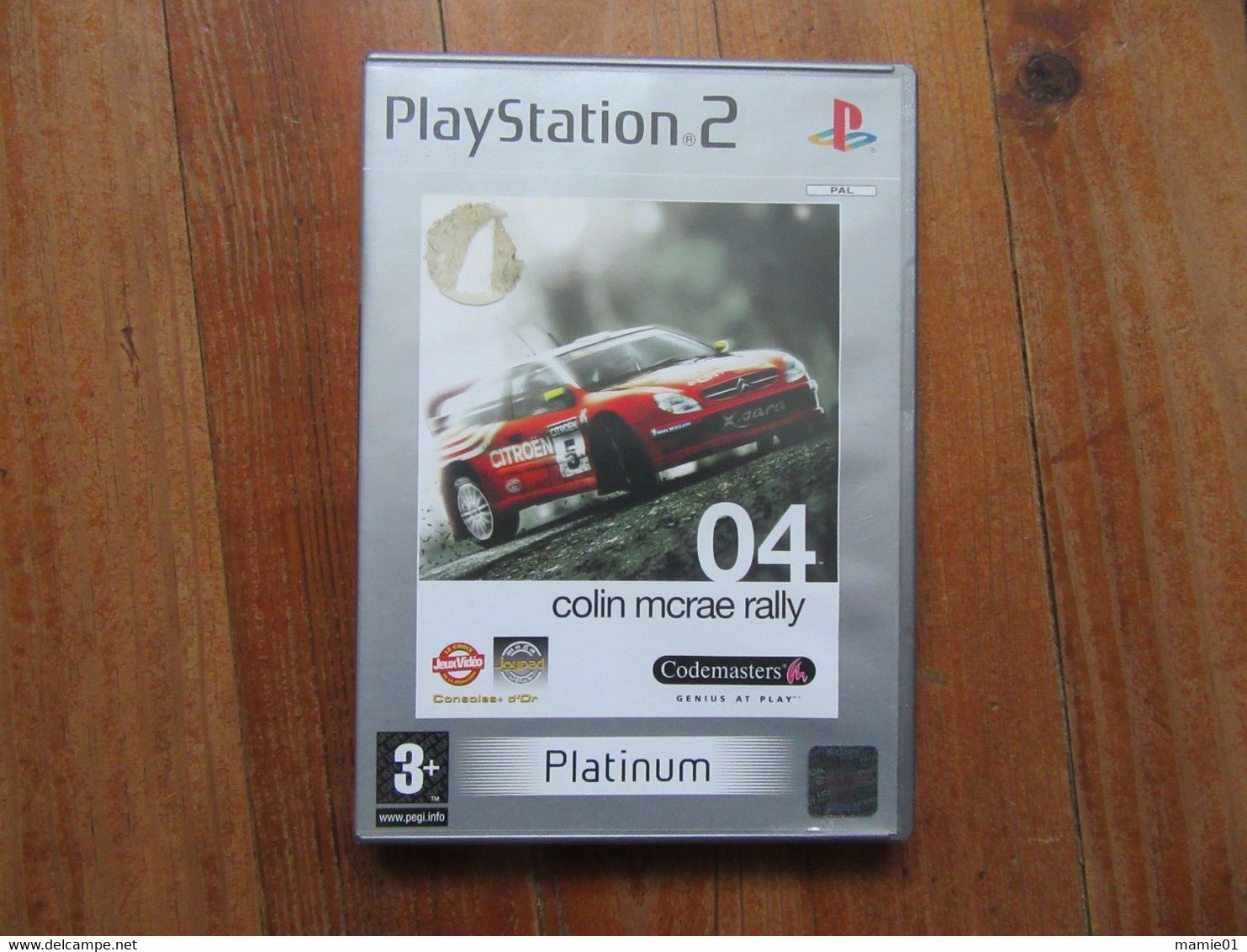 PlayStation 2        DVD      Voitures    Colin Mcrae Rally 04 Devient La Référence En Matière De Rallye - Playstation 2