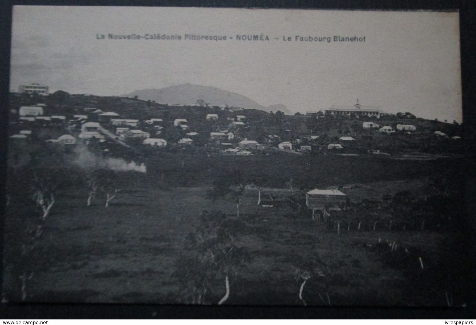 Caledonie Nouvelle Noumea Faubourg Blanchot  Cpa - Nouvelle Calédonie