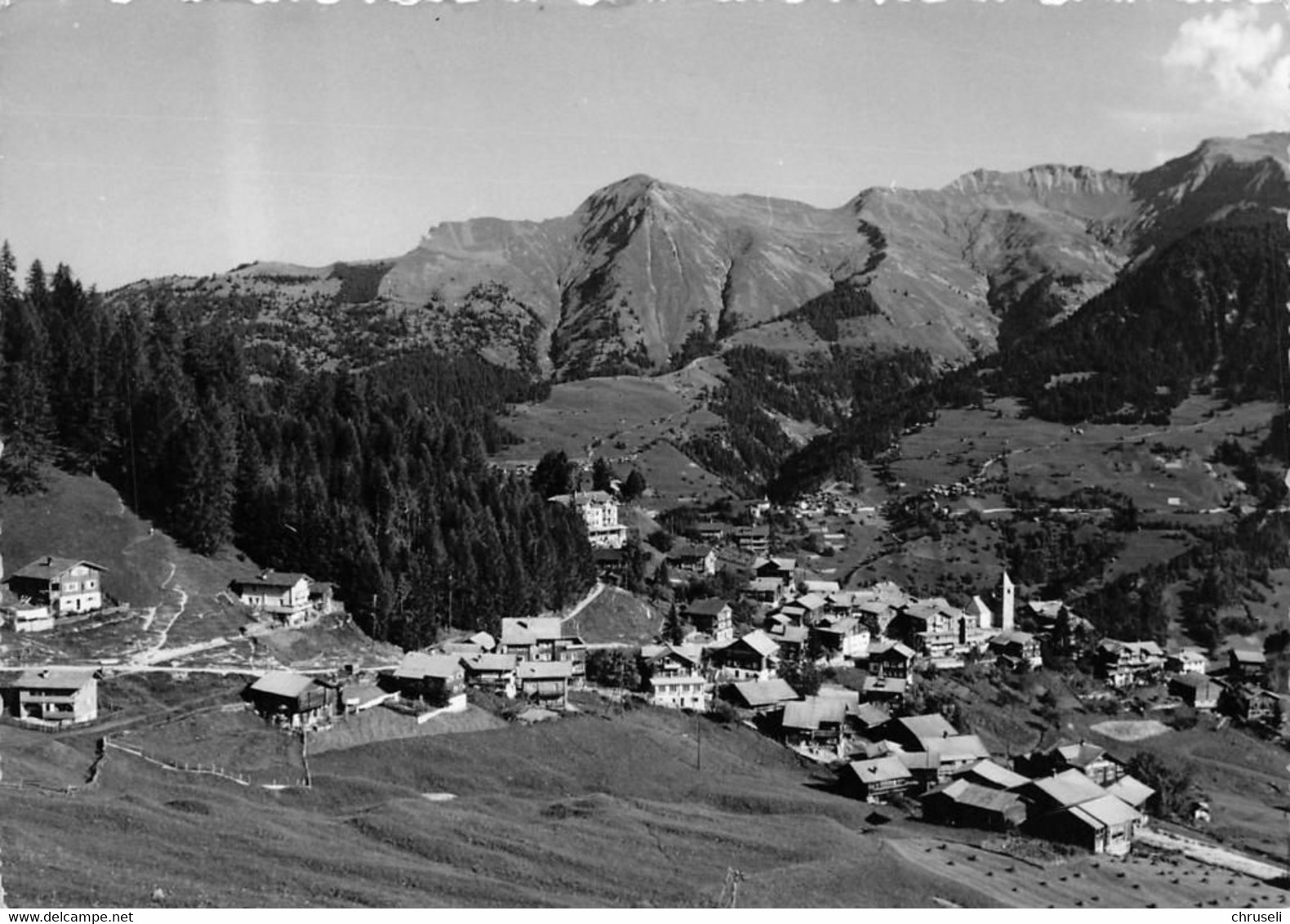 Tschiertschen  Fliegeraufnahme - Tschiertschen