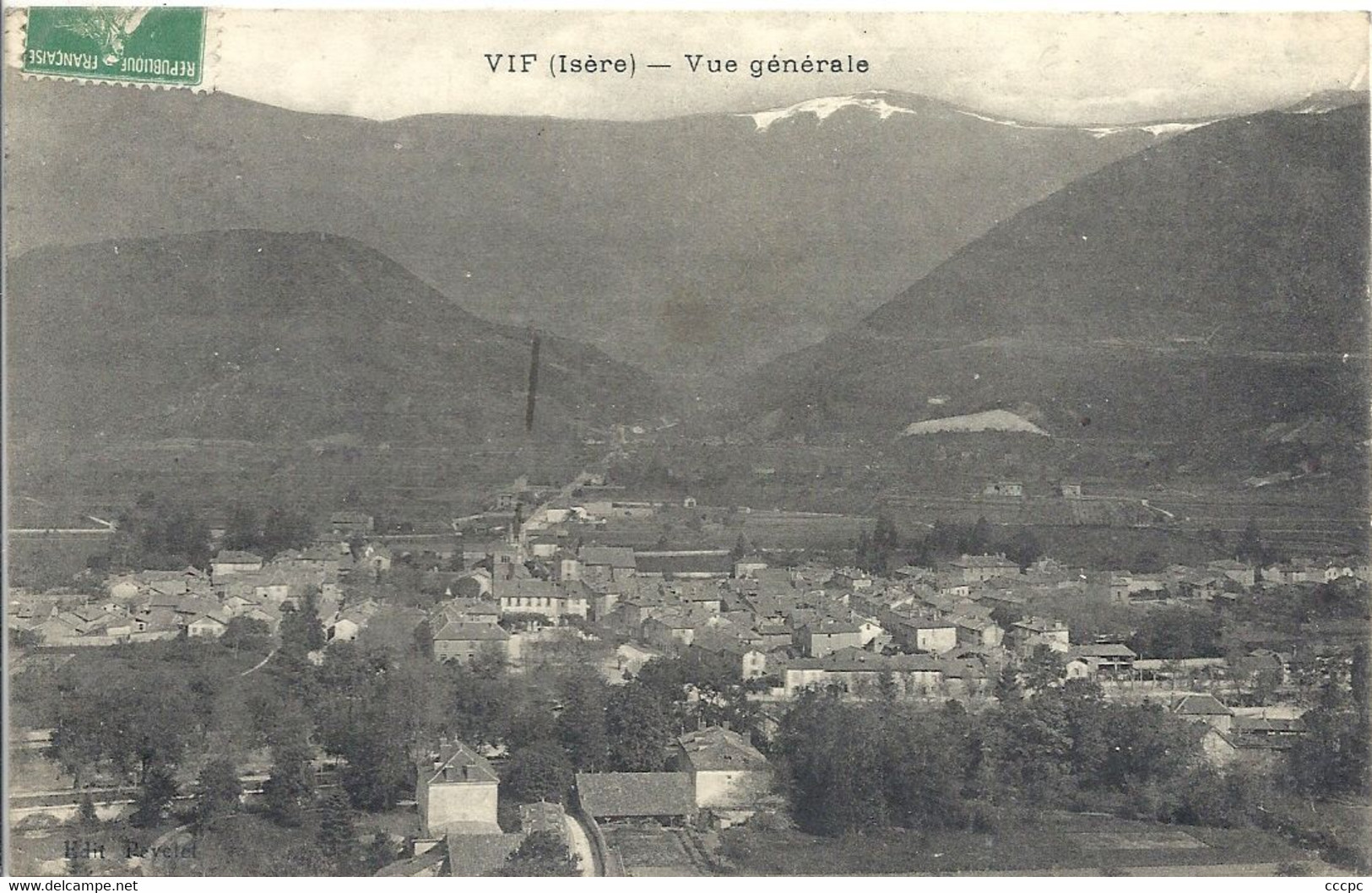 CPA Vif Vue Générale - Vif