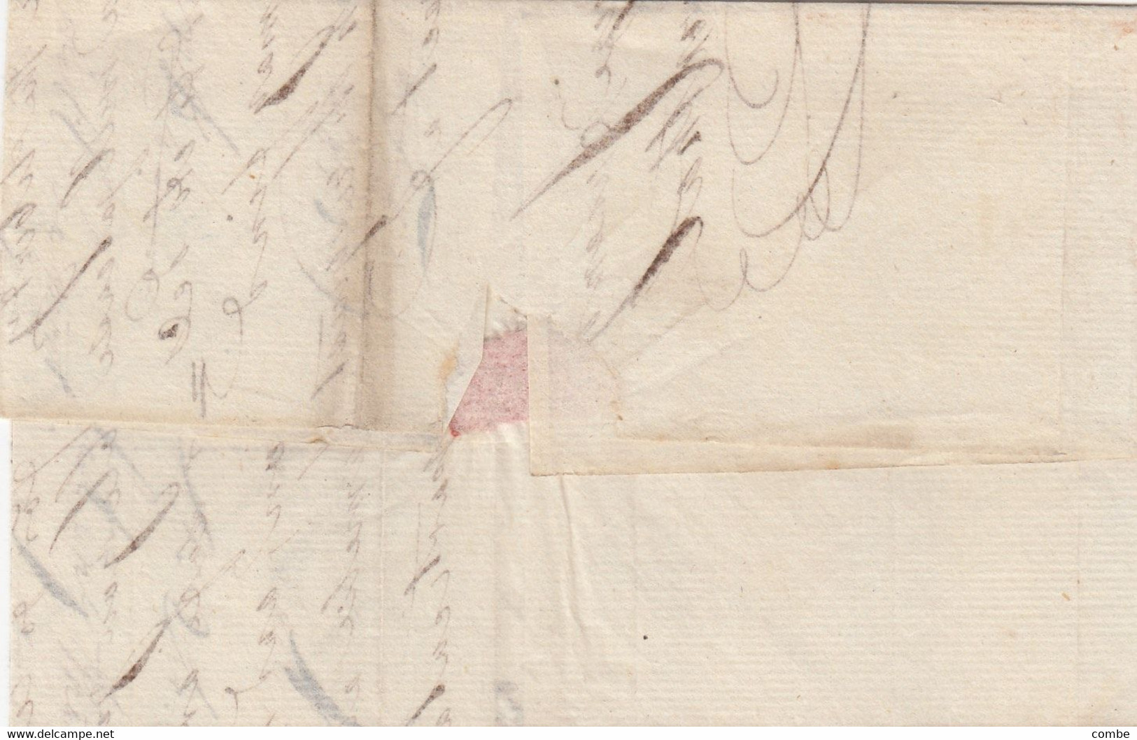 LETTER. BALTIMORE. 9 2 1815. BENJAMIN HURITHAL TO PAUL CLOSSMANN NEW-YORK. DUE 5 RED    /  2 - …-1845 Vorphilatelie