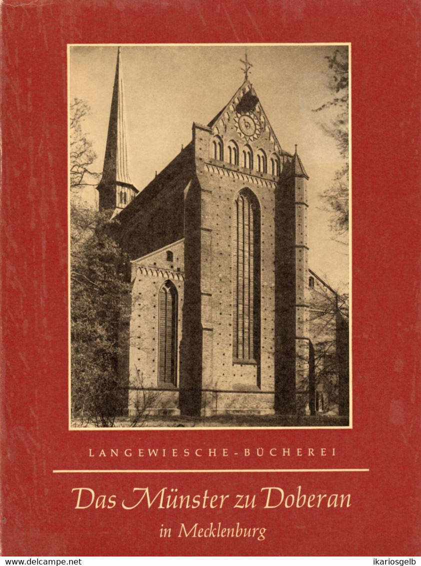 Doberan Mecklenburg Kunstführer 1961 " Das Münster Zu D. " Langewiesche-Bücherei Königstein Reiseziele Für Kunstfreunde - Art