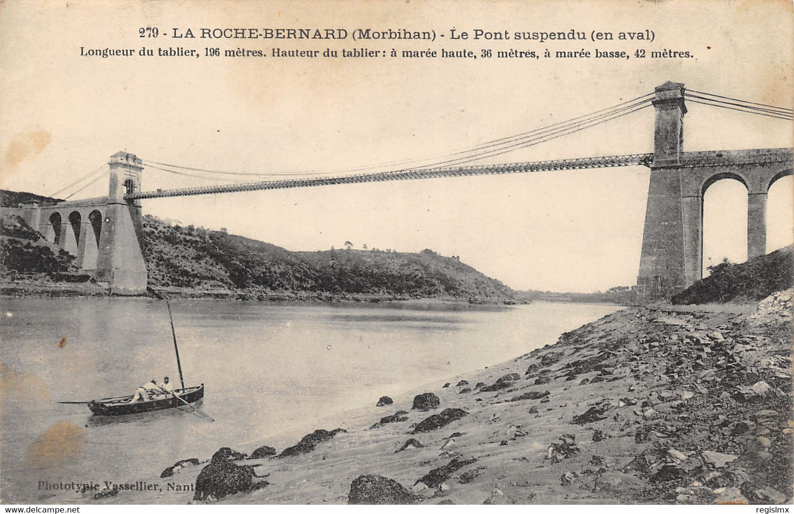 44-LA ROCHE BERNARD-LE PONT SUSPENDU-N°503-B/0391 - Andere & Zonder Classificatie