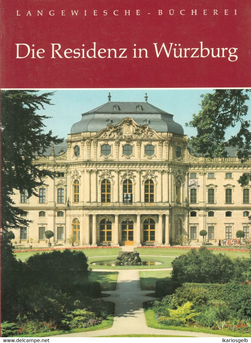 Würzburg Franken Kunstführer 1962 " Die Residenz In W. " Langewiesche-Bücherei Königstein Reiseziele Für Kunstfreunde - Kunst