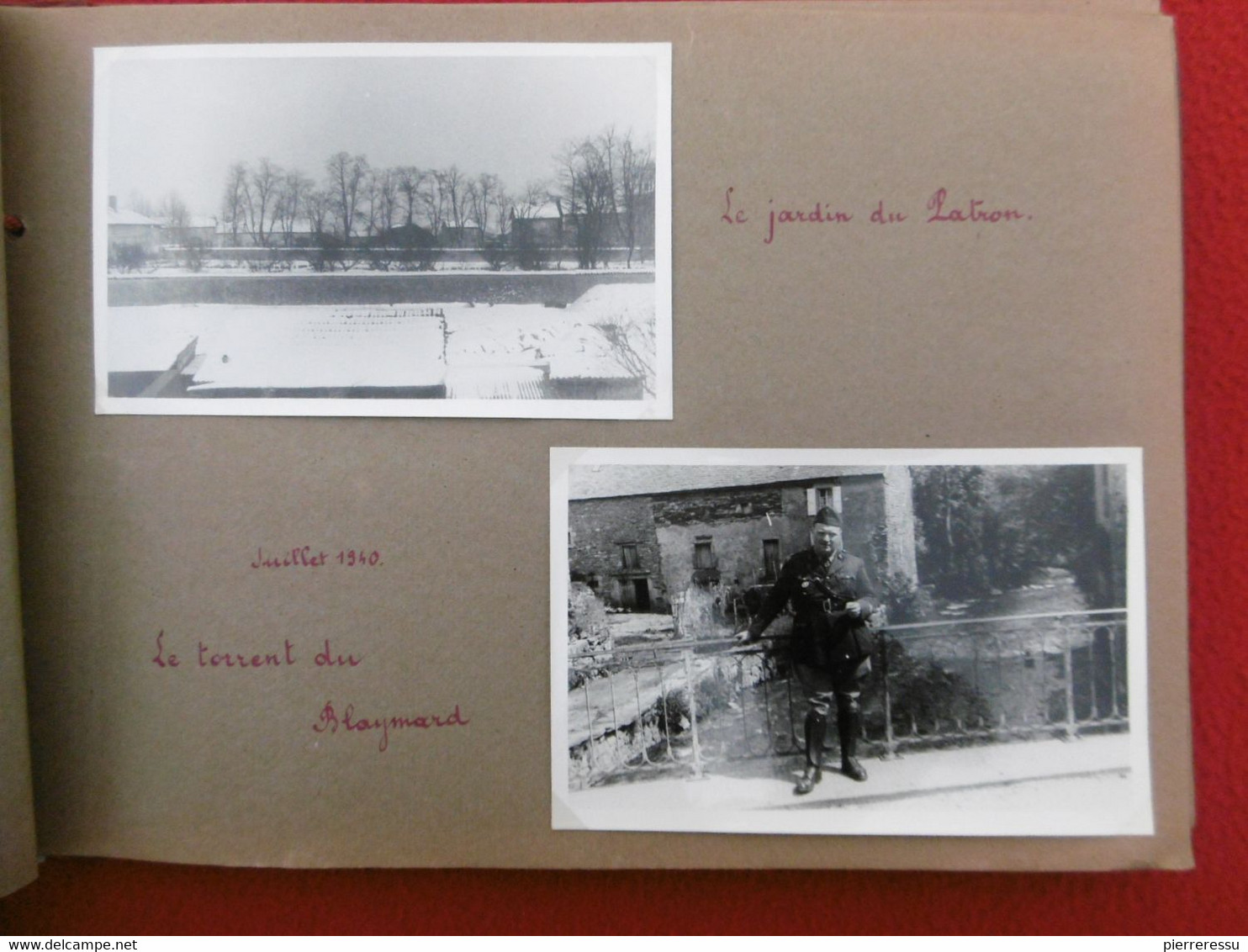 PHOTOS PARC D'ARTILLERIE DE CONFLANS AMBULANCE CHIRURGICALE LOURDE 427 LABRY LE BLAYMARD BANNES VILLEFORT EXODE 1940