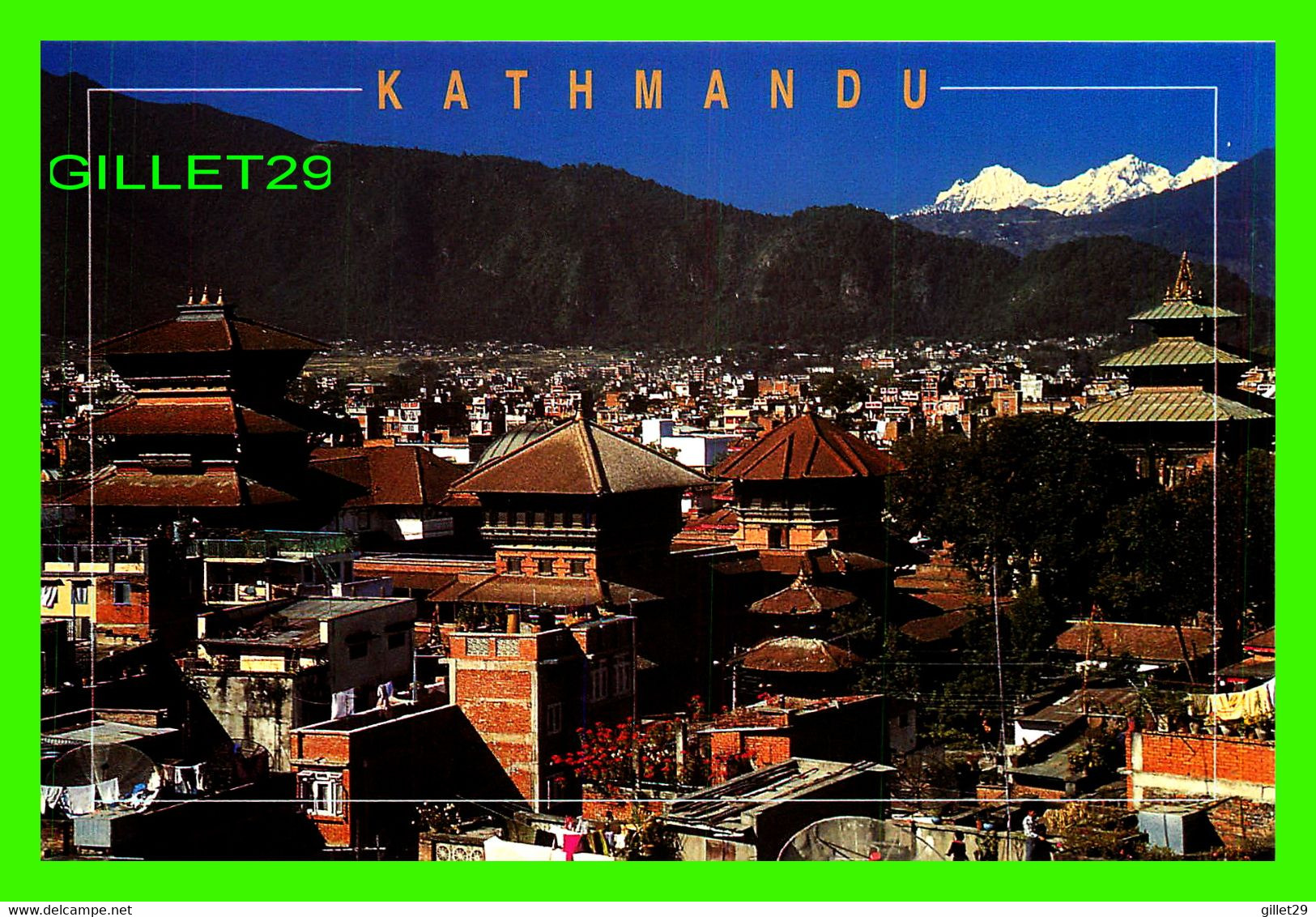 KATMANDU, NÉPAL - DURBAR SQUARE -  SINGH - - Népal