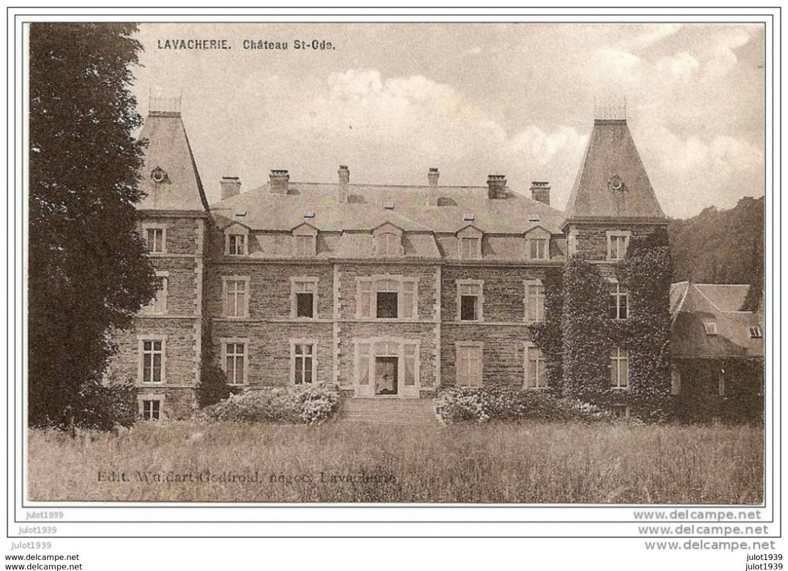 SAINTE - ODE ..--  Le Château . - Sainte-Ode