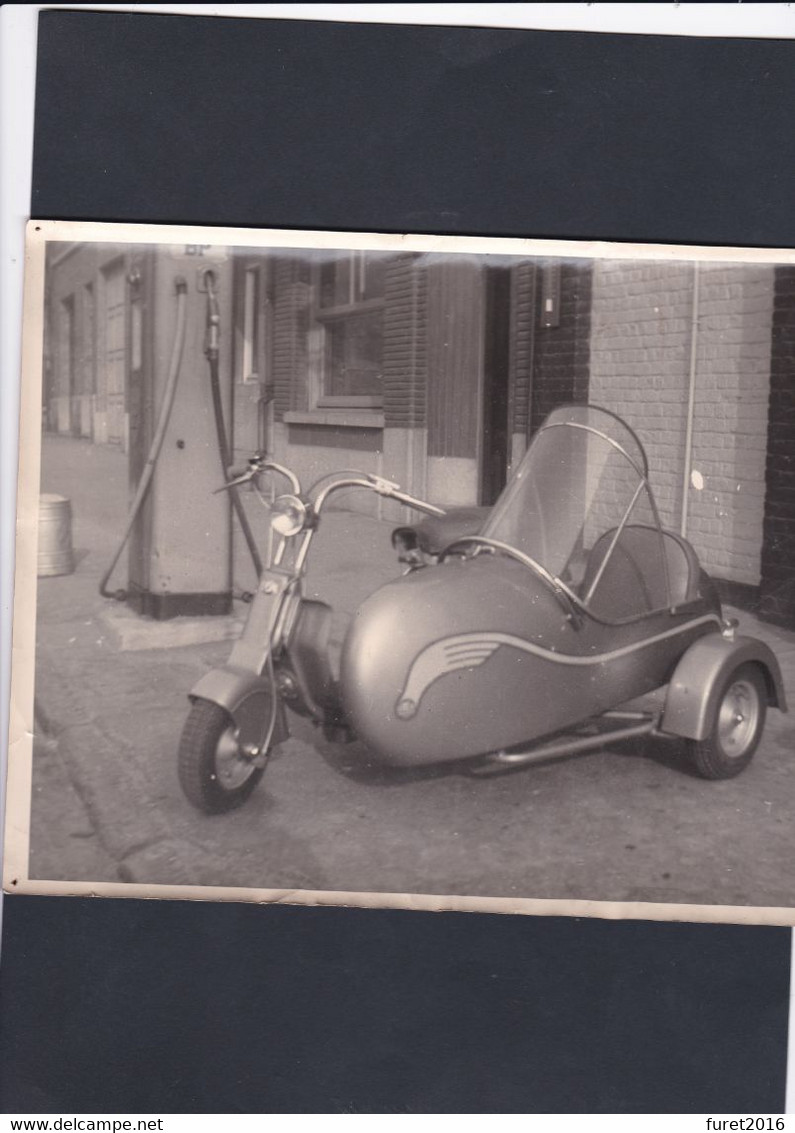 Photo SIDE CAR  ( 24 X 18 Cm ) - Non Classés