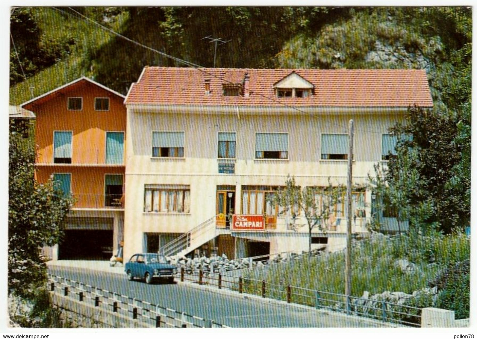 ALBERGO VAL PICCOLA - FERVENTO - VERCELLI - AUTOMOBILI - CARS - FIAT 850 - Vercelli