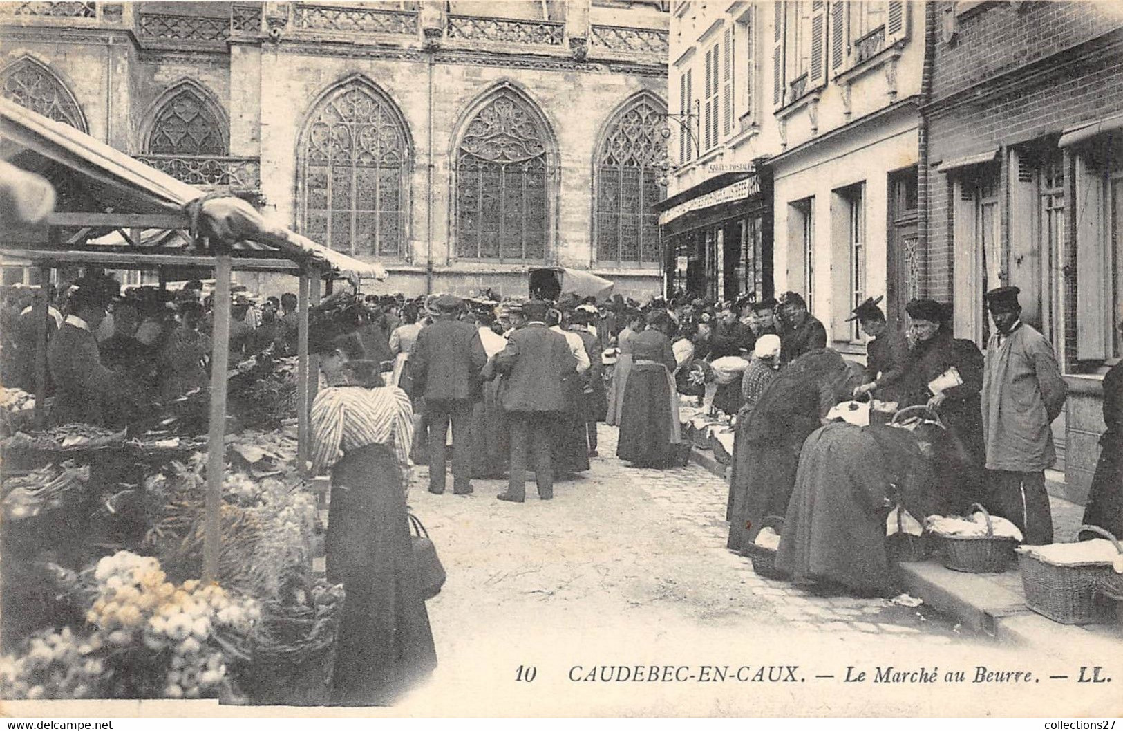 76-CAUDEBEC-EN-CAUX- LE MARCHE AU BEURRE - Caudebec-en-Caux