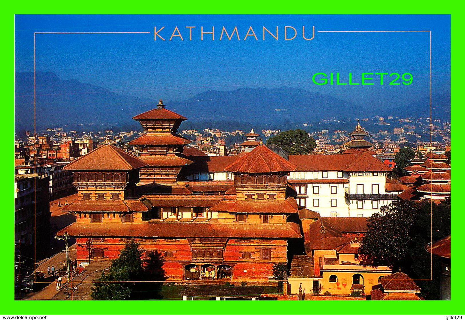 KATHMANDU, NÉPAL - TEMPLES OF KATHMANDU DURBAR SQUARE - PHOTO, UDYOG R. SINGH - - Népal