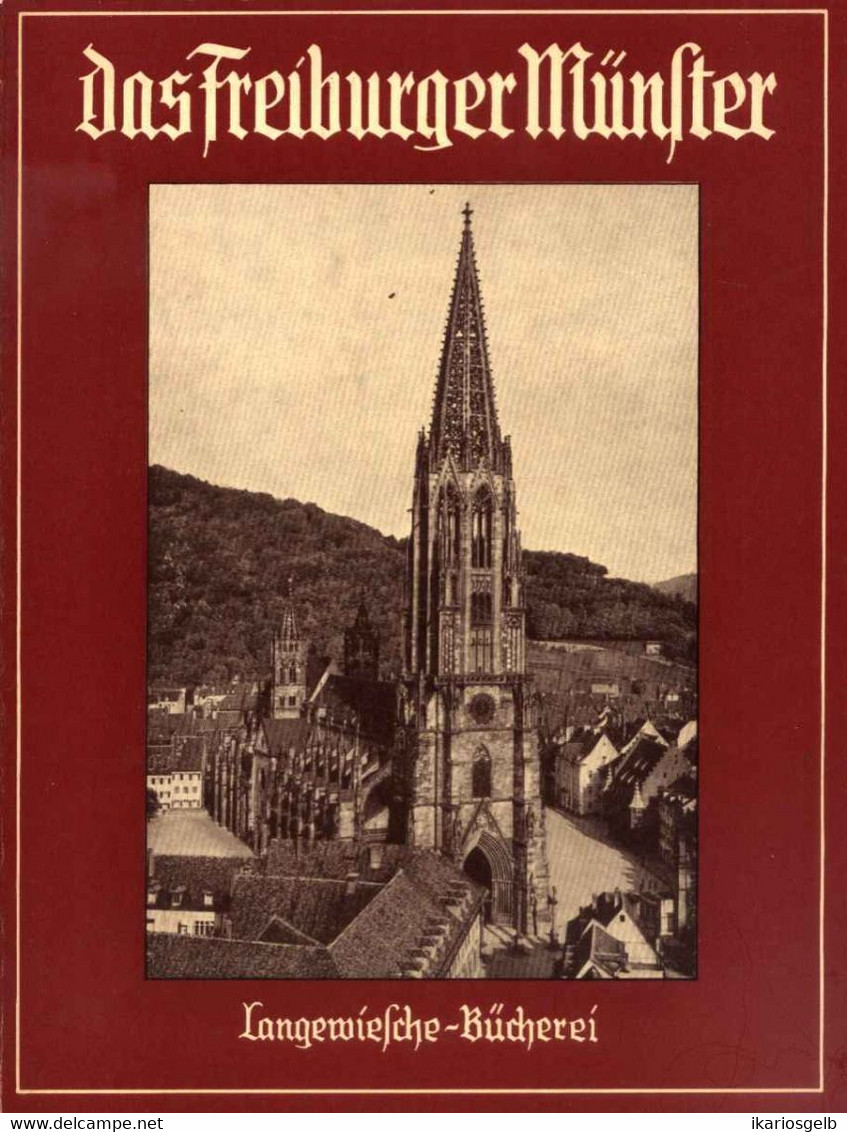 FREIBURG Breisgau Kunstführer 1958 " Das Münster " Langewiesche-Bücherei Königstein Reiseziele F.Kunstfreunde - Arte