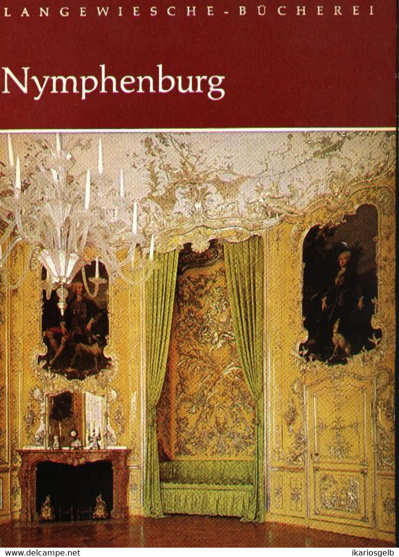 München Kunstführer 1964 " Nymphenburg " Langewiesche-Bücherei Königstein Reiseziele F.Kunstfreunde - Kunst