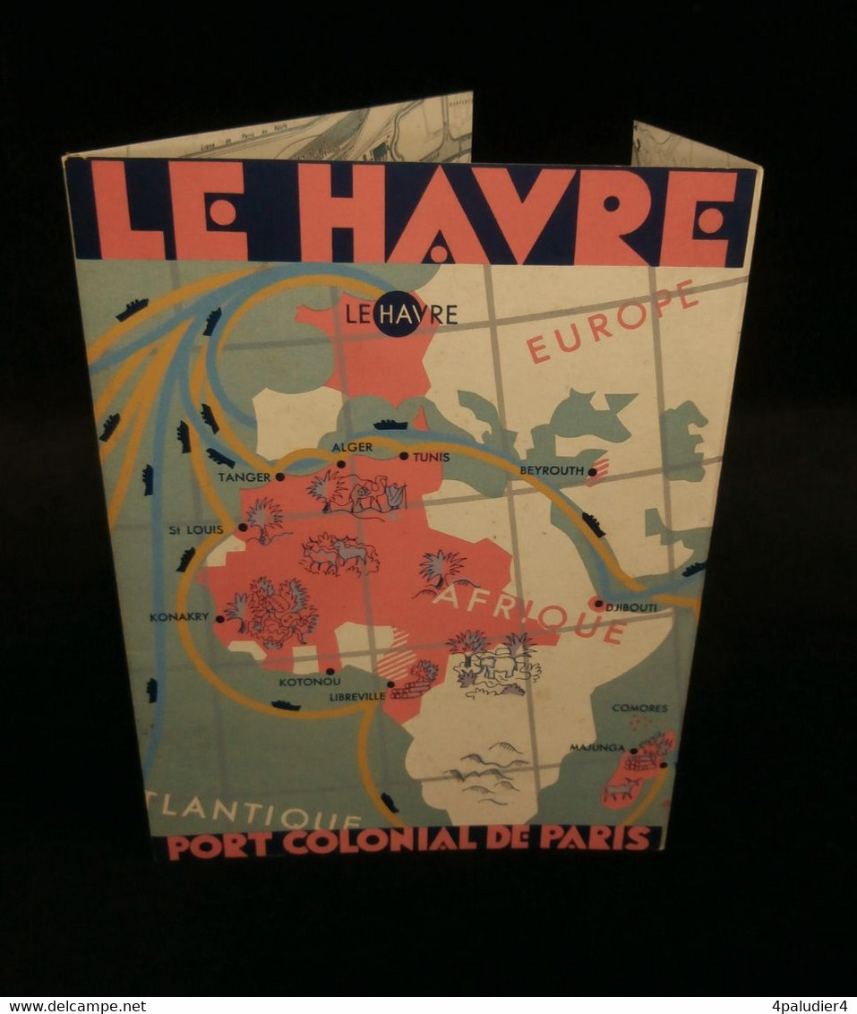 ( Seine-Maritime Colonies Françaises ) LE HAVRE, PORT COLONIAL DE PARIS Imprimerie DRAEGER  1930 - Non Classés