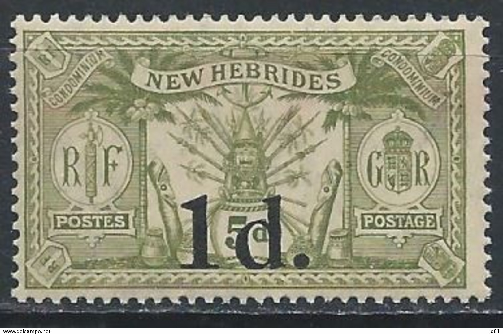 Nouvelles-Hébrides YT 64 Neuf Sans Charnière - XX - MNH - Ungebraucht