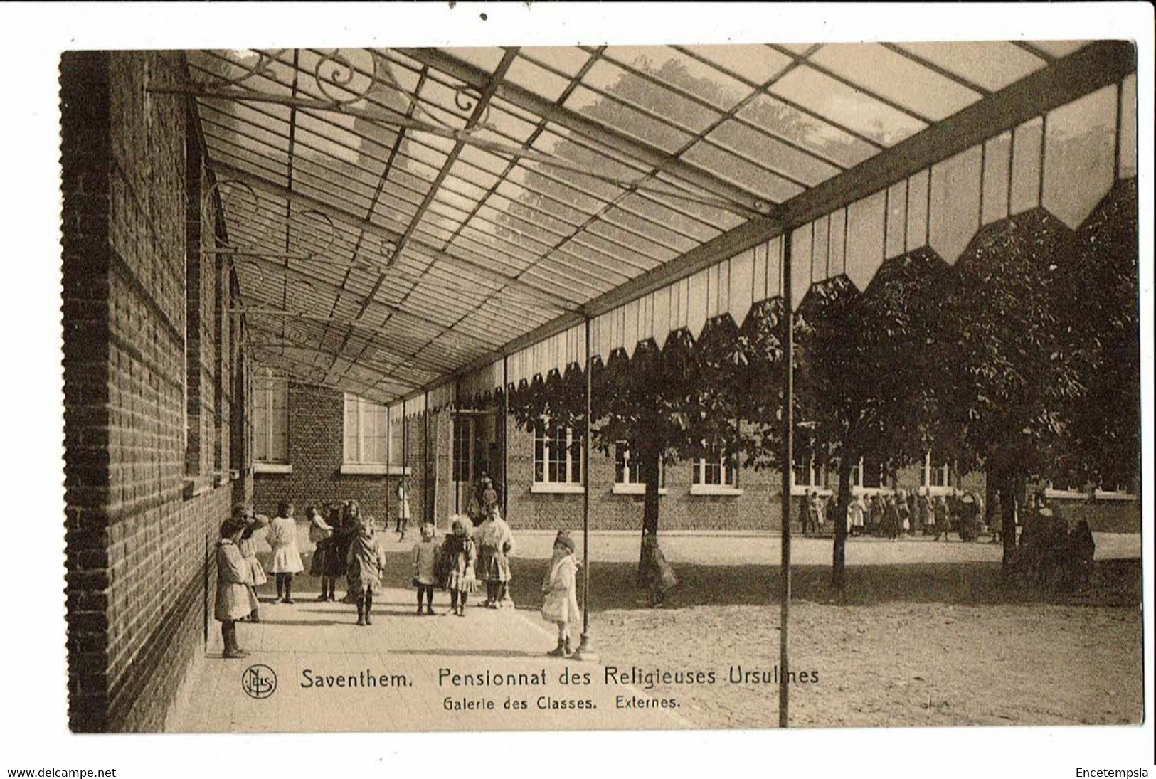 CPA Carte Postale Belgique-Saventhem- Pensionnat Des Religieuses Ursulines Galerie Des Classes Externes -VM25922m - Zaventem