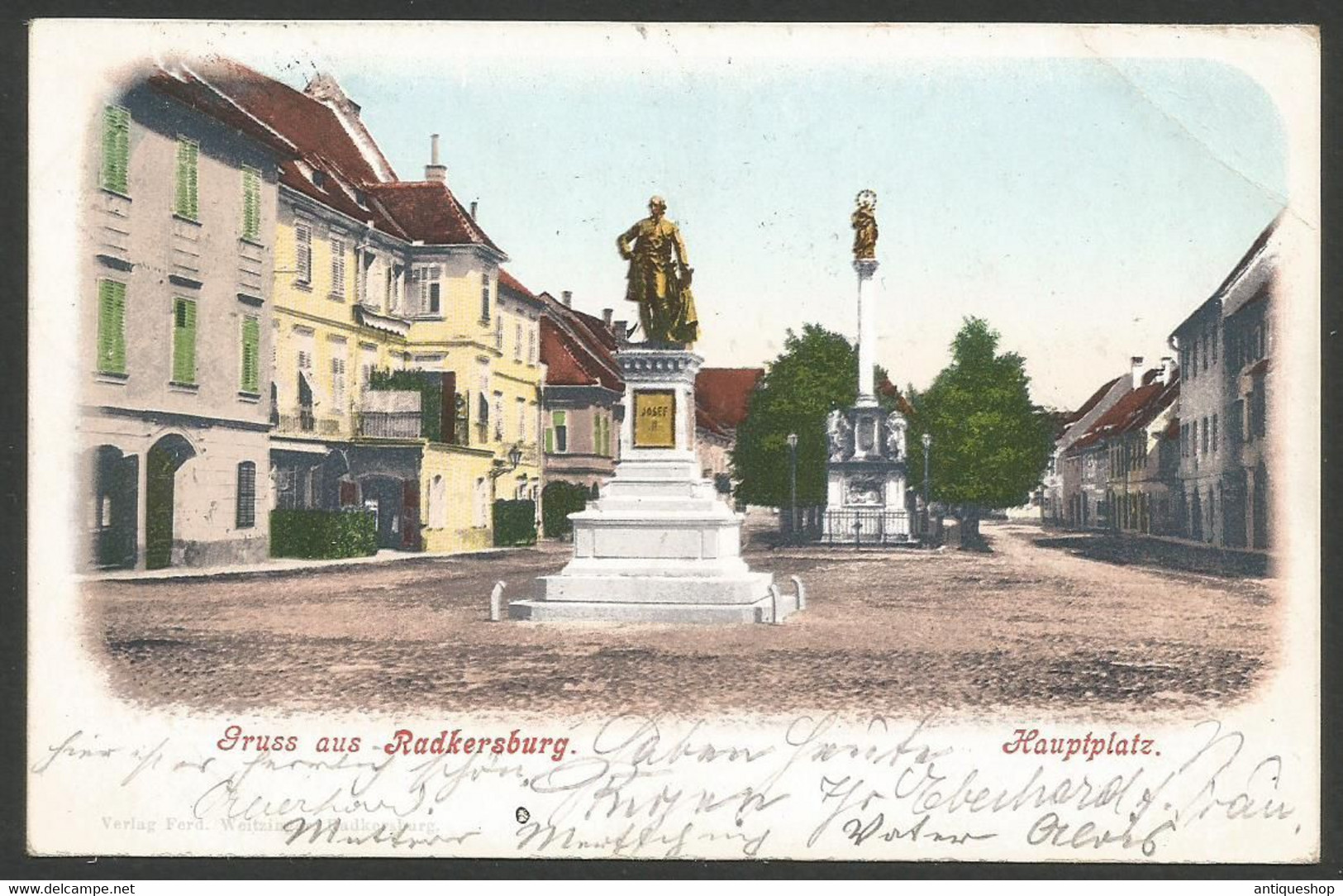 Austria-----Radkersburg-----old Postcard - Bad Radkersburg