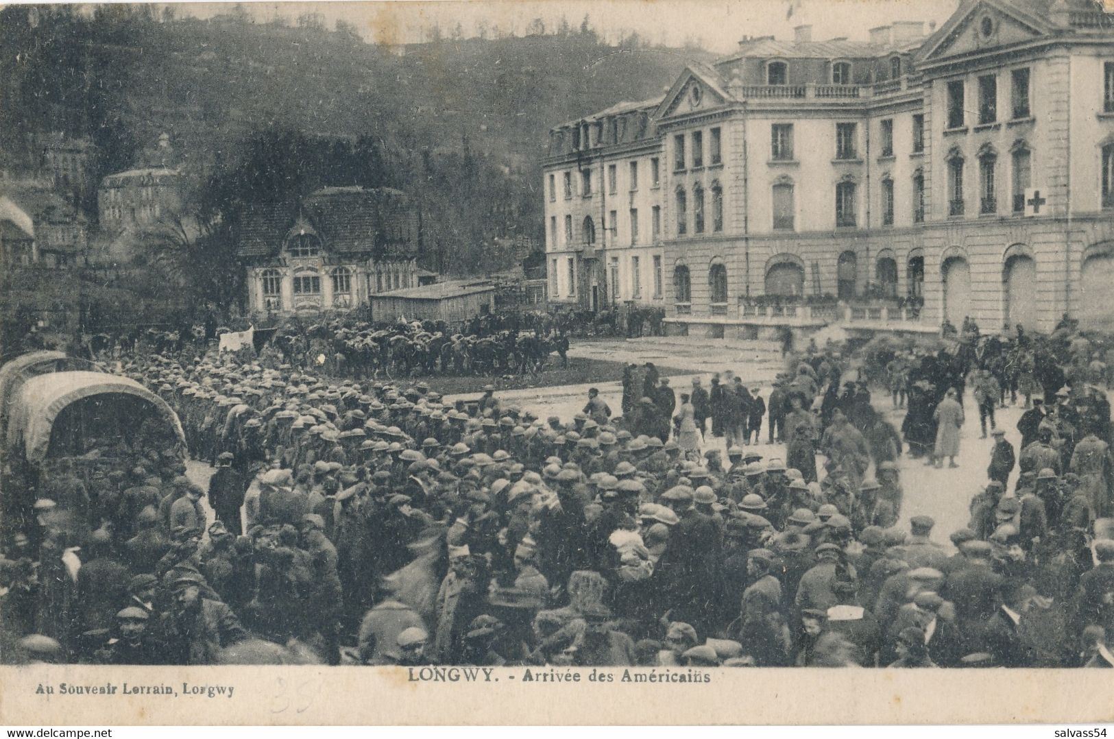 54) LONGWY : L'arrivée Des Américains (1) - Longwy