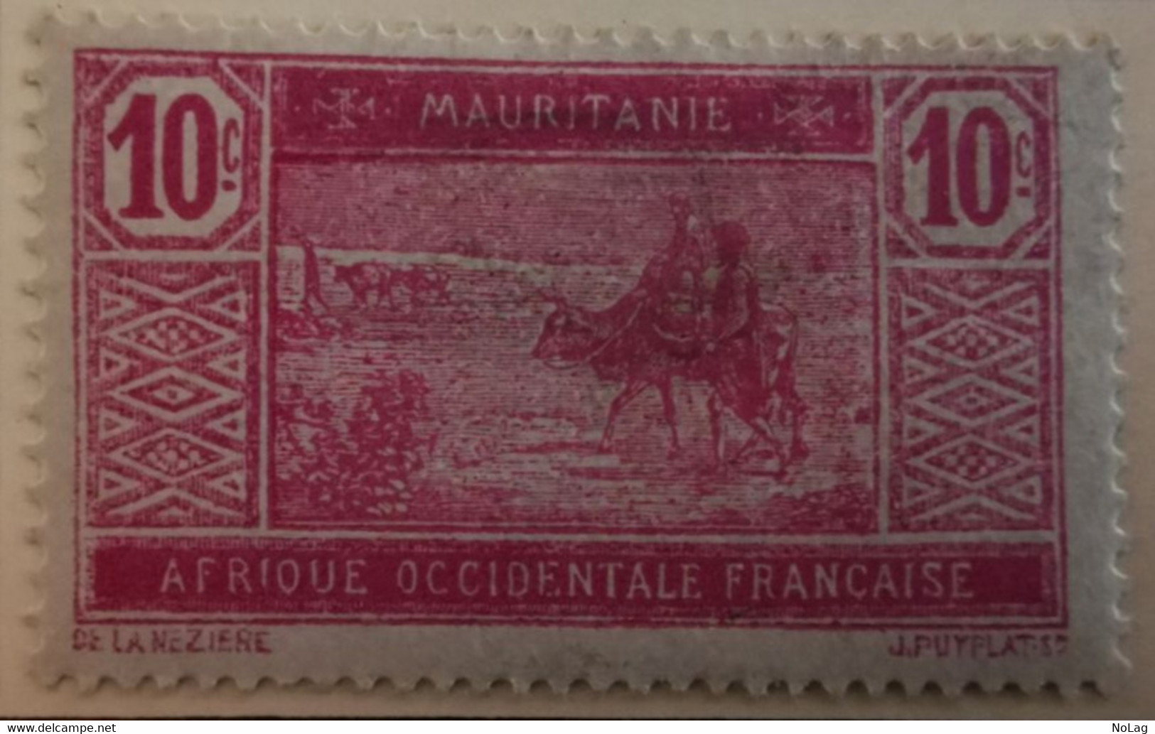 Mauritanie - Colonies Françaises - 1922-26 -  Y&T N°39/41/42/45 /0/ - Oblitérés