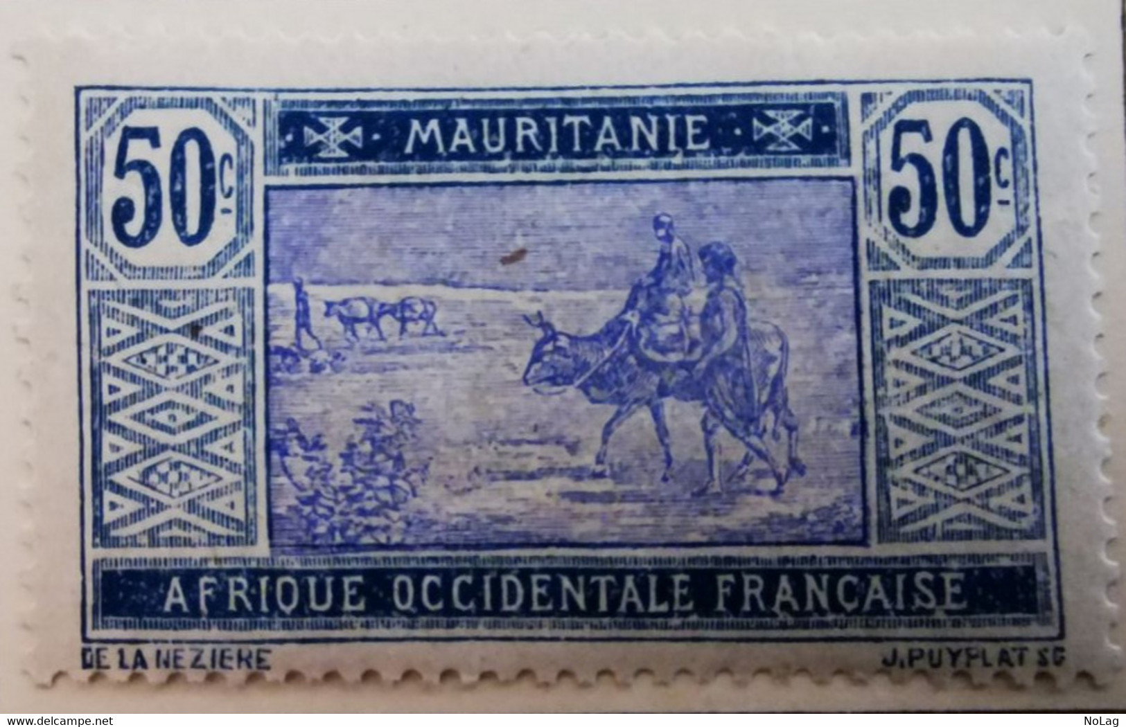 Mauritanie - Colonies Françaises - 1922-26 -  Y&T N°39/41/42/45 /0/ - Oblitérés