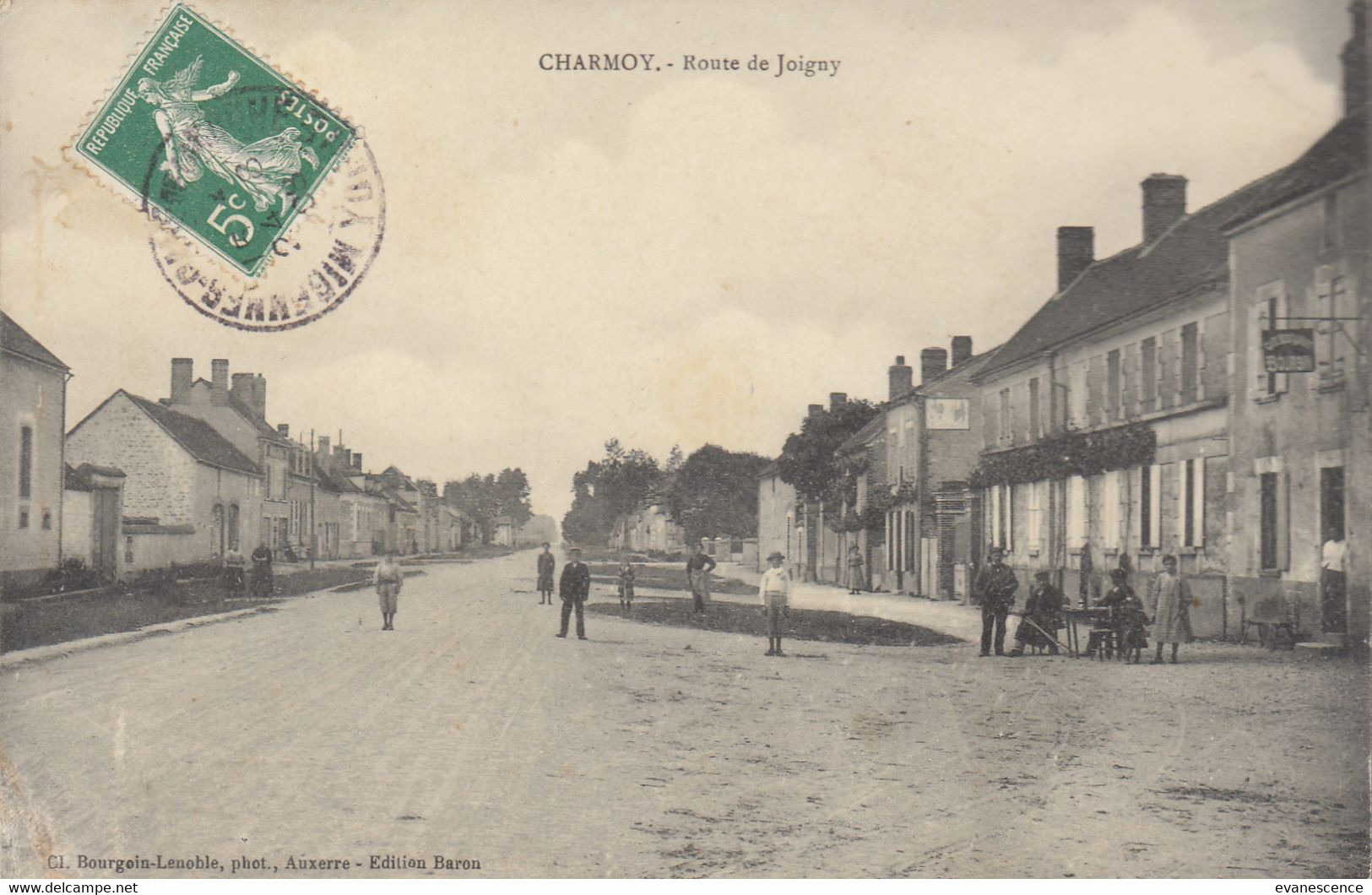 89 : Charmoy : Route De Joigny   ///  Ref.  Janv. 21  //  N° 14.470 - Charmoy