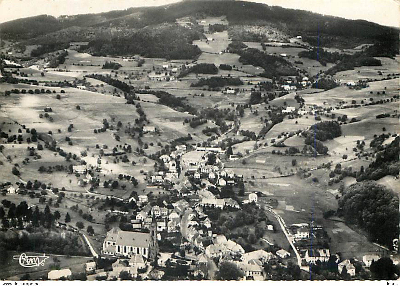 LAPOUTROIE - Vue Aérienne Avec Vue Sur Ribeaugoutte Et Grand'Roche - Lapoutroie