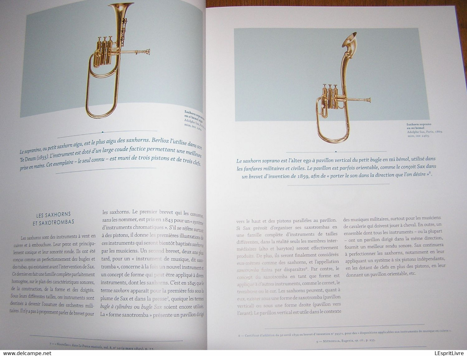 ADOLPHE SAX Catalogue Sax 200 Inventeur Saxophone Dinant Instrument de Musique Saxo Musicien Fanfare