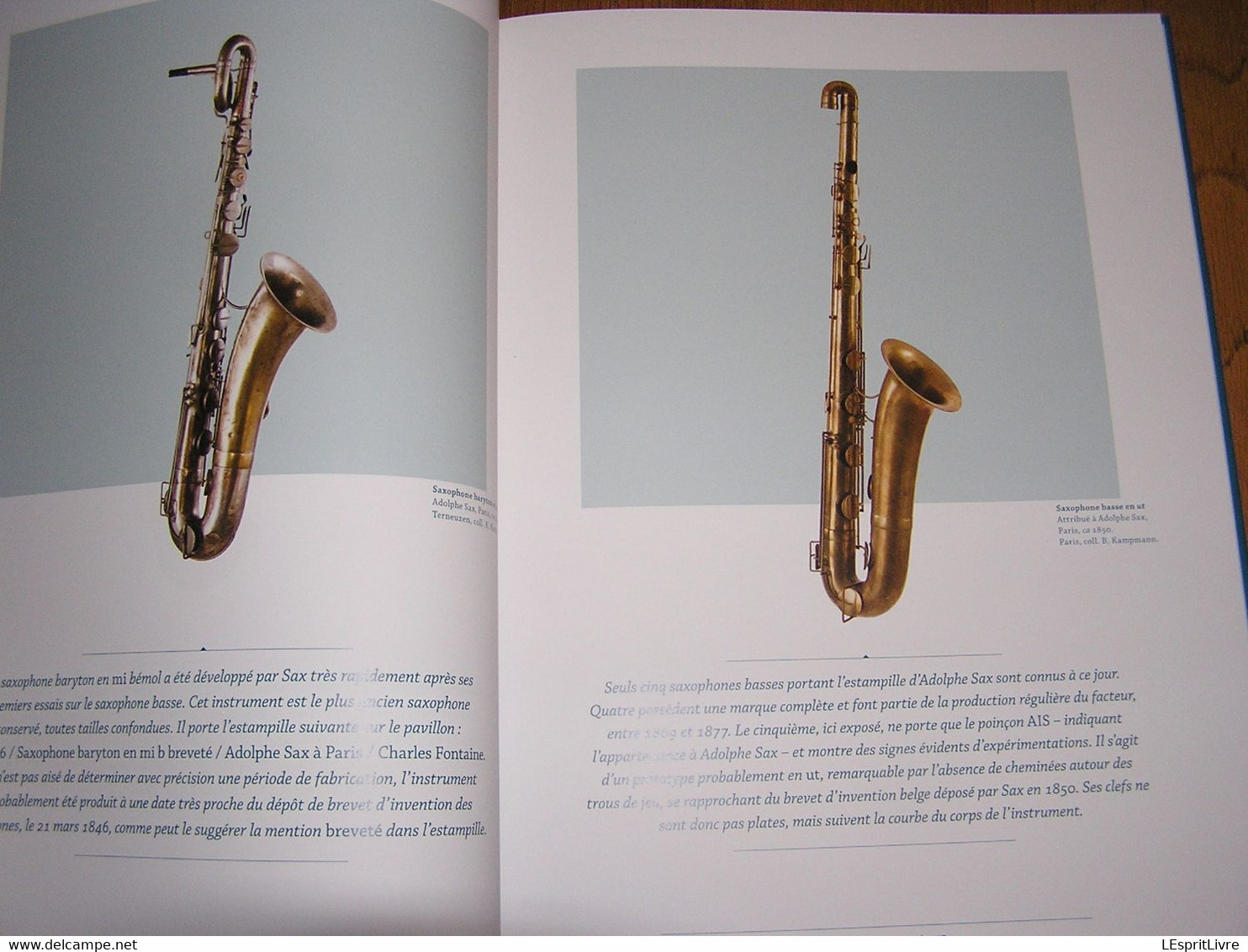 ADOLPHE SAX Catalogue Sax 200 Inventeur Saxophone Dinant Instrument de Musique Saxo Musicien Fanfare