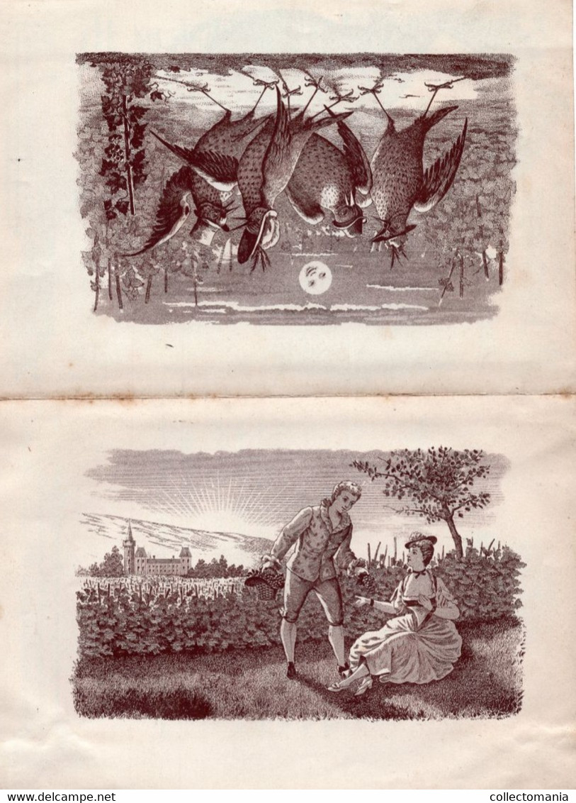 1 Carte A. Destanque Propriétaire NARBONNE Aude Prix Des Vins 1892 Vignobles Dans Le Narbonnais  & Le Blayais Gironde - Vino