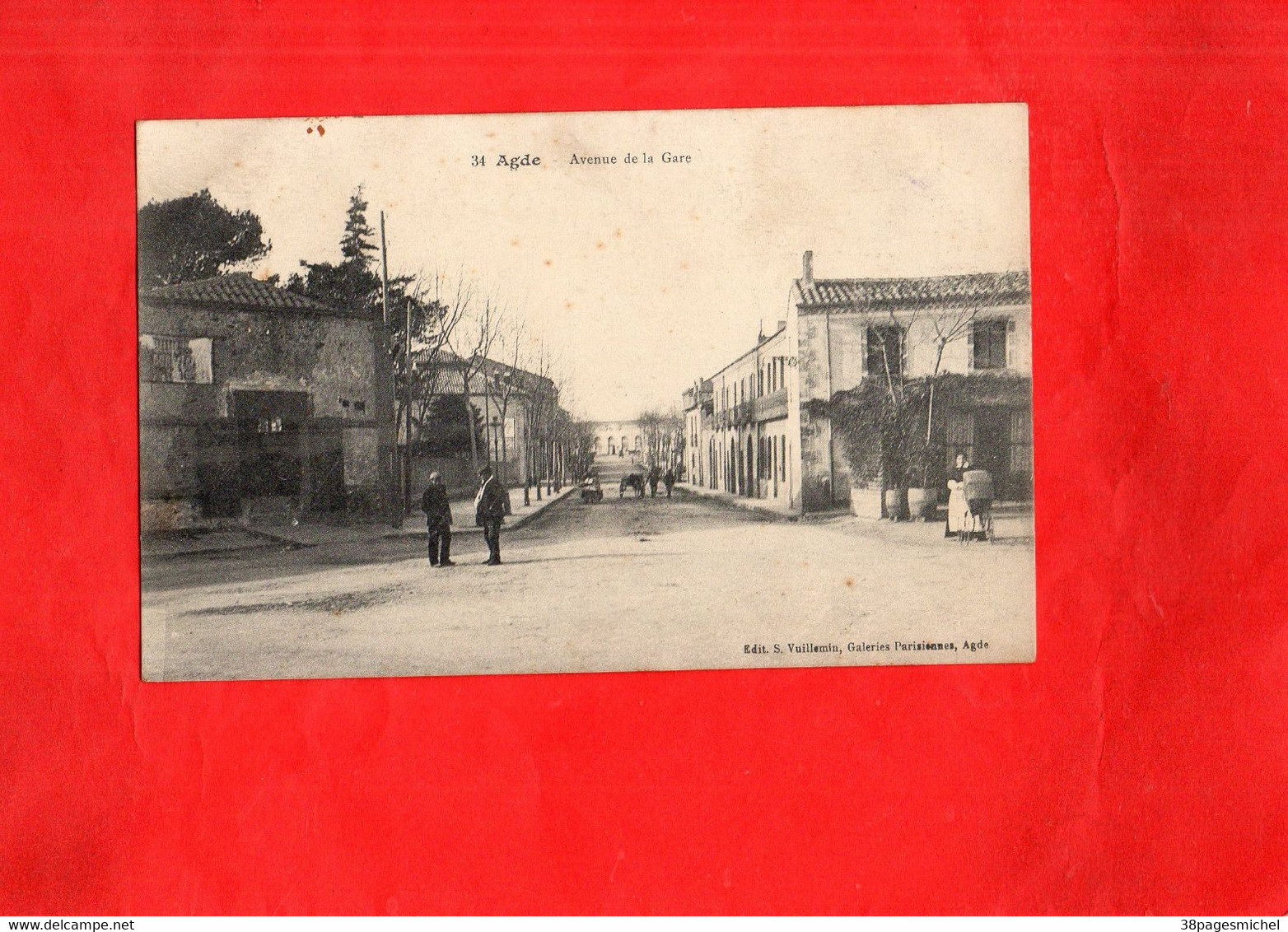 H0501 - AGDE - D34 - Avenue De La Gare - Agde