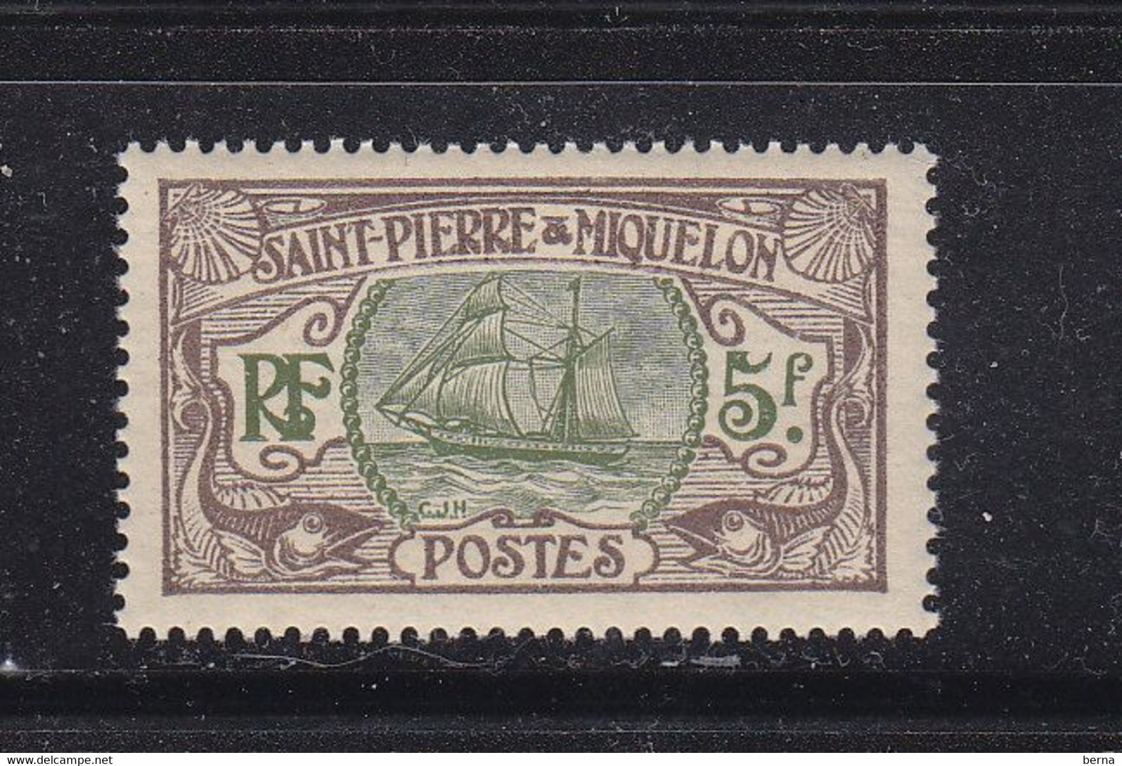 SAINT PIERRE ET MIQUELON 93 NEUF SANS CHARNIERE GOMME COLONIALE - Nuevos