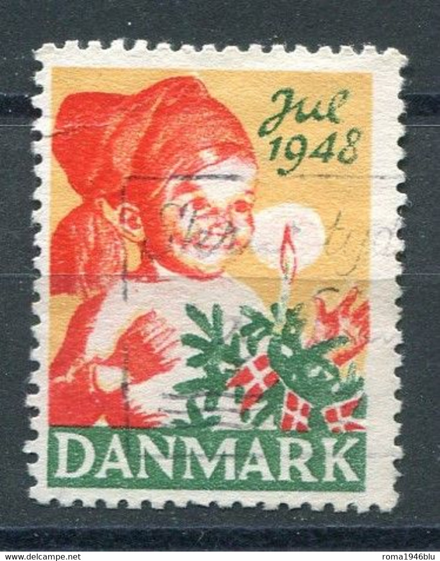 DANMARCK  JUL 1948 - Cinderellas