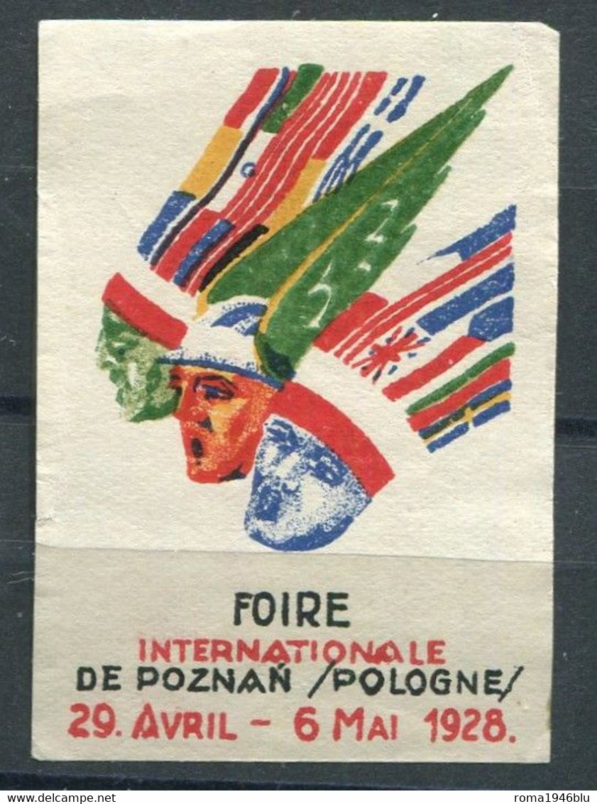 POZNAN/POLOGNE 1928 FOIRE INTERNATIONALE - Cinderellas