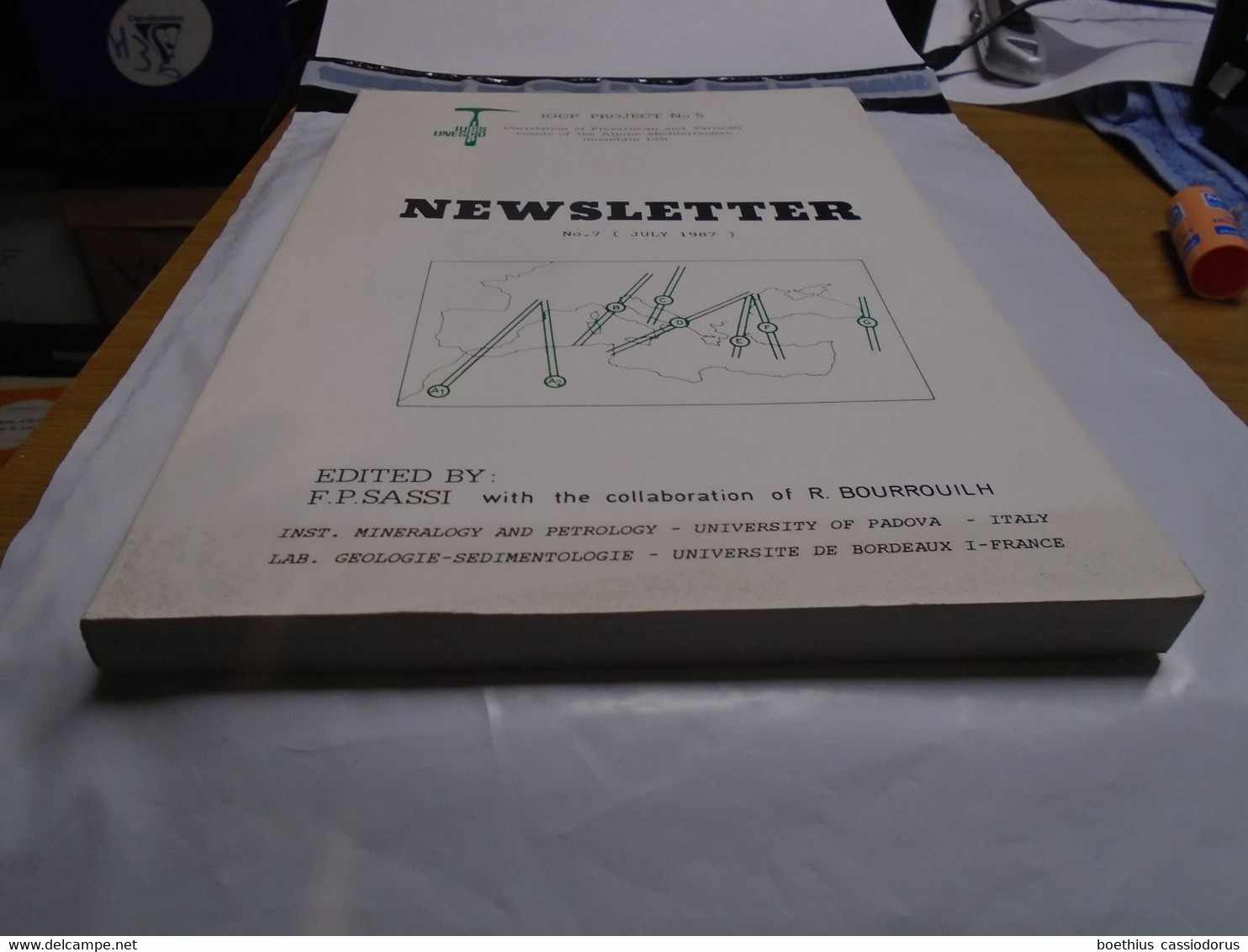 IGCP PROJECT N° 5  Correlation Of Prevariscan And Variscan Events Of The Alpine-Mediterranean Mountain Belt 1987 - Earth Science