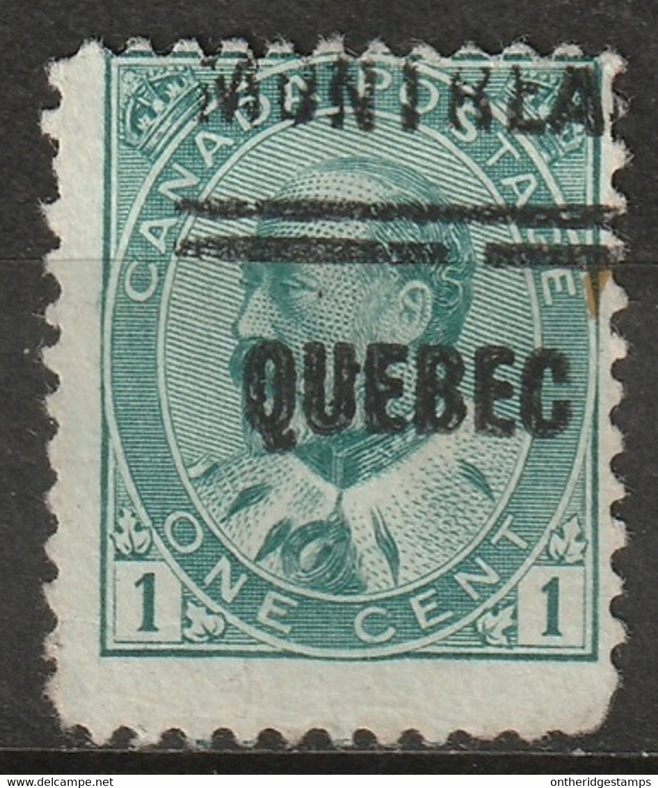 Canada 1903 Sc 89xx  Montreal Precancel - Precancels