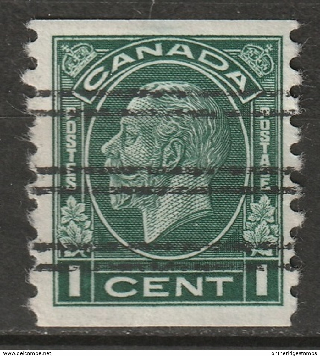 Canada 1933 Sc 205xx  Coil Precancel - Precancels