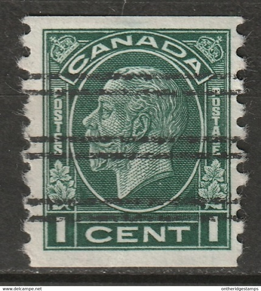 Canada 1933 Sc 205xx  Coil Precancel - Préoblitérés