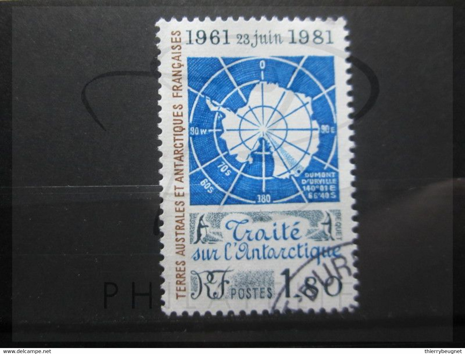 VEND BEAU TIMBRE DES T.A.A.F. N° 91 !!! - Used Stamps