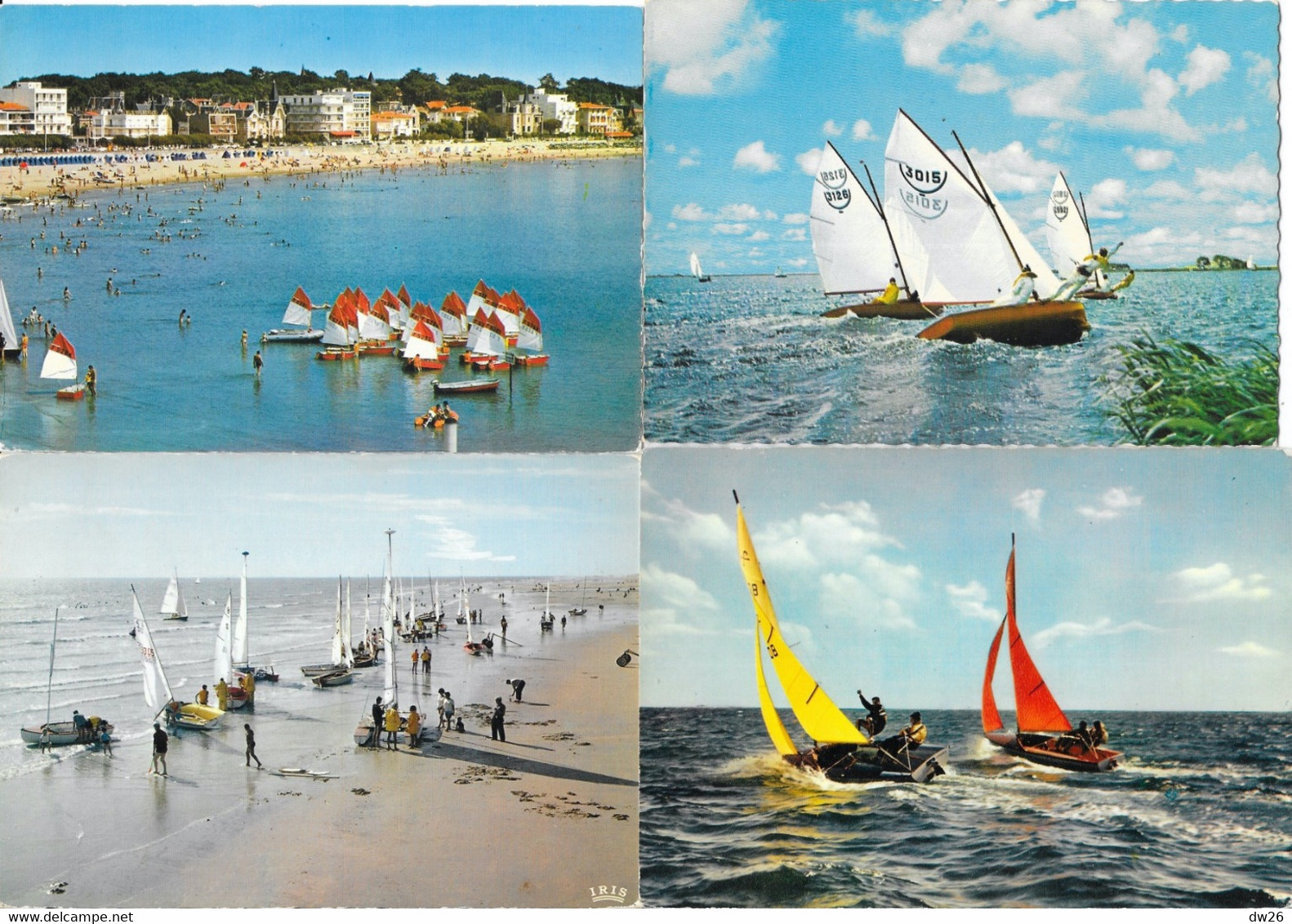 Lot N° 126 De 26 CPSM Sports: Voiliers, Dériveurs Et Régates, Clubs De Voile - 5 - 99 Cartoline