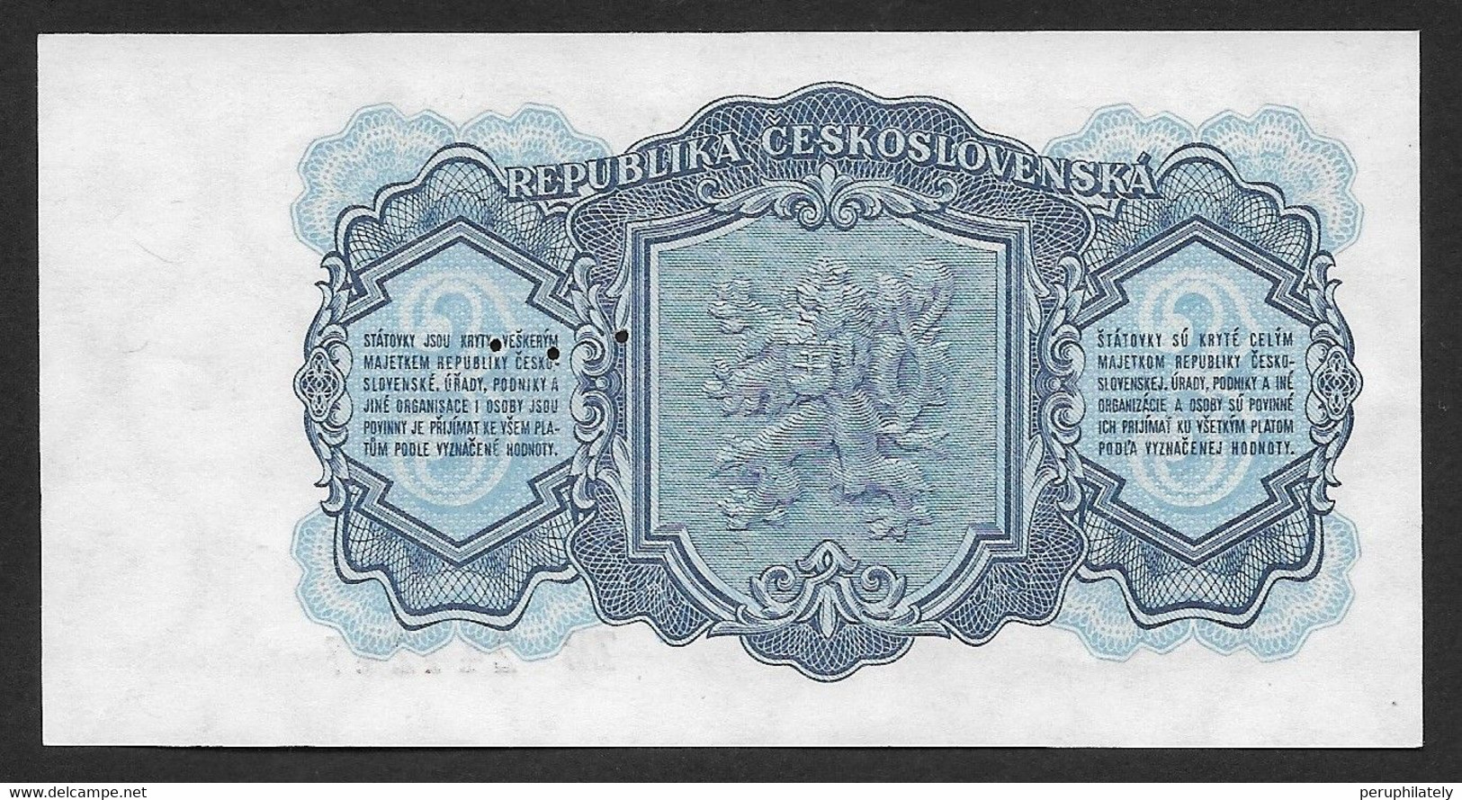 Czechoslovakia, 3 Koruny, 1953 , Replacement & Specimen - Czechoslovakia