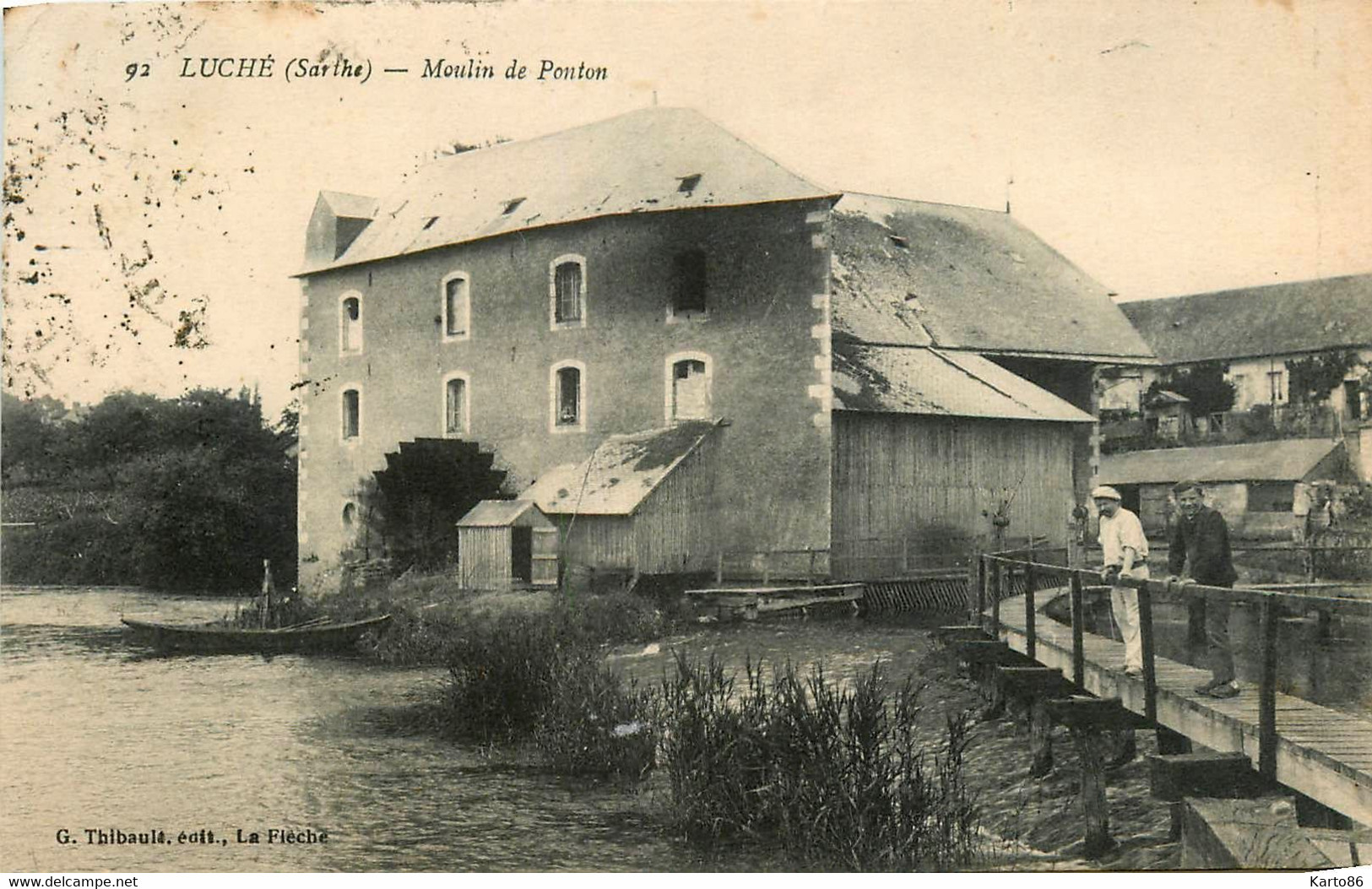 Luché * Moulin De Ponton * Minoterie - Luche Pringe