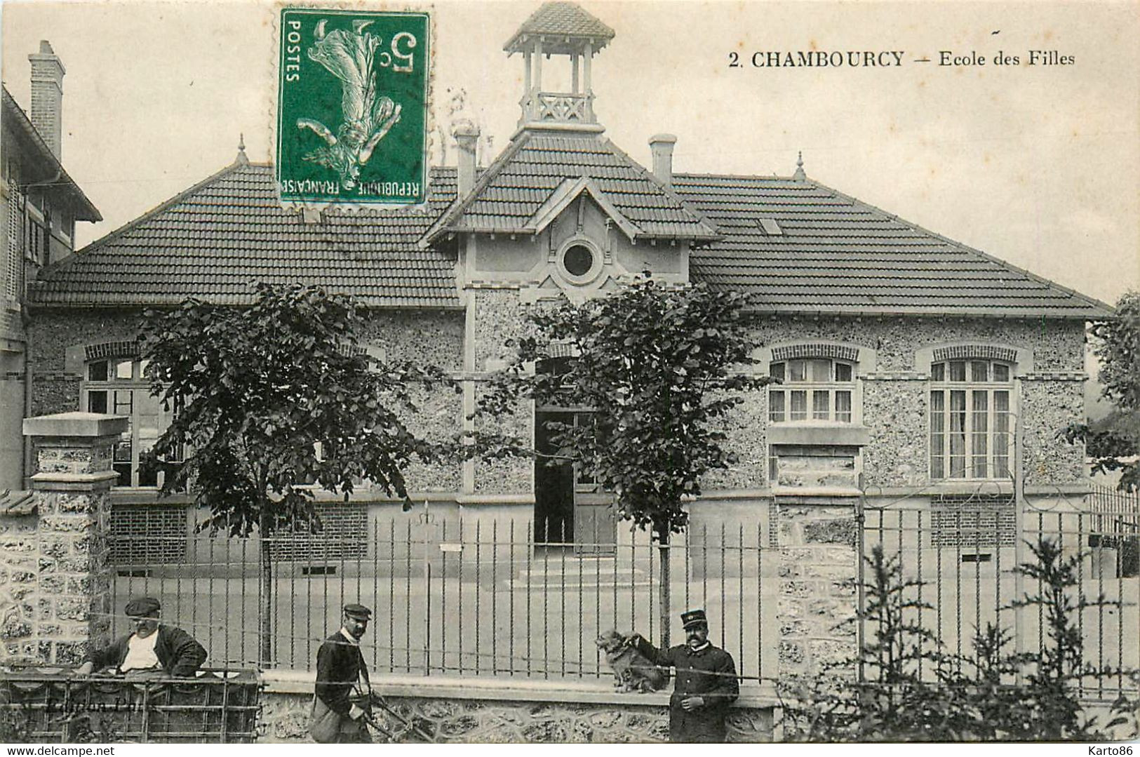 Chambourcy * école Des Filles * Le Facteur ? - Chambourcy